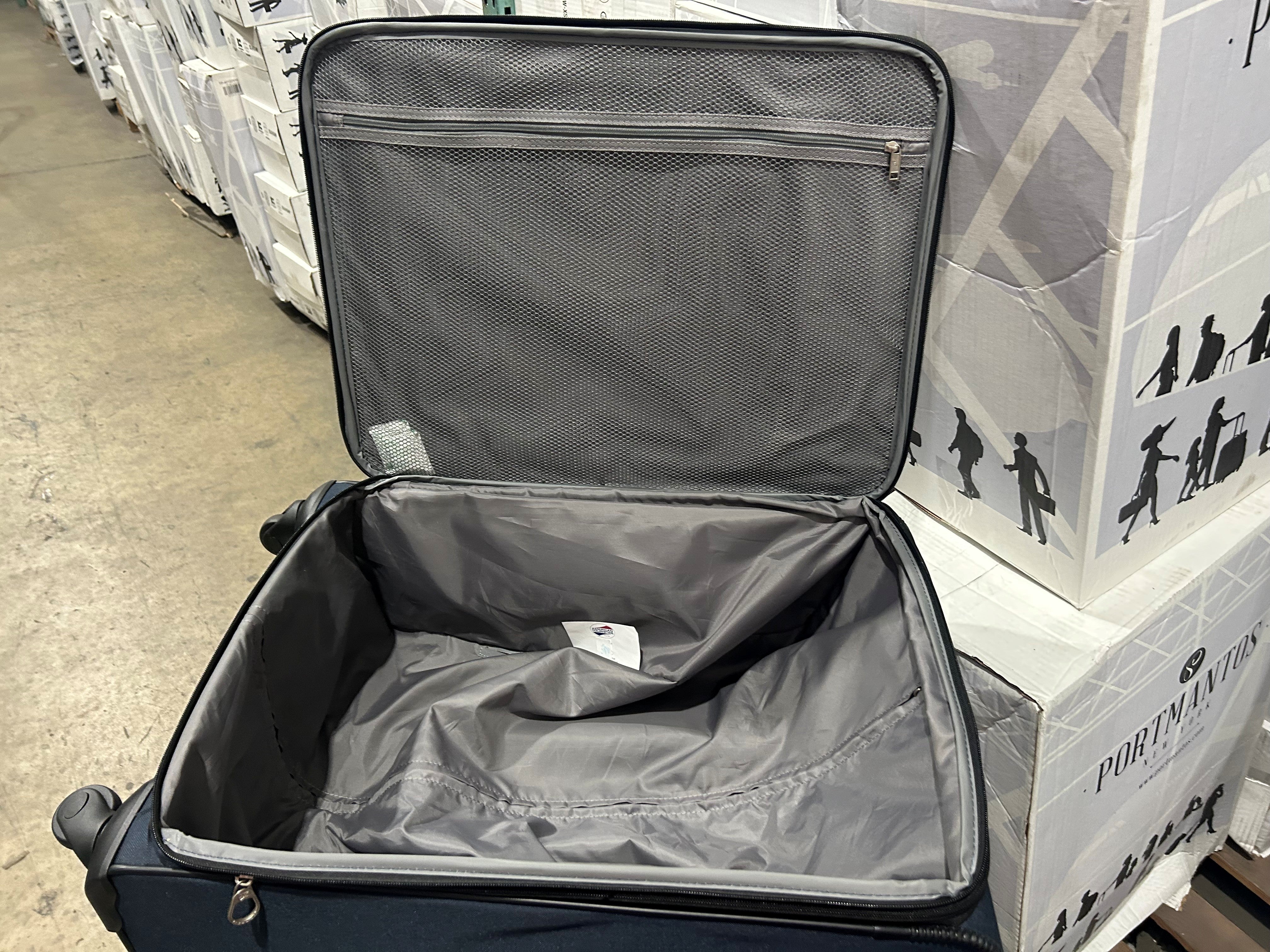 American Tourister Pop Max Softside Luggage with Spinner Wheels U1