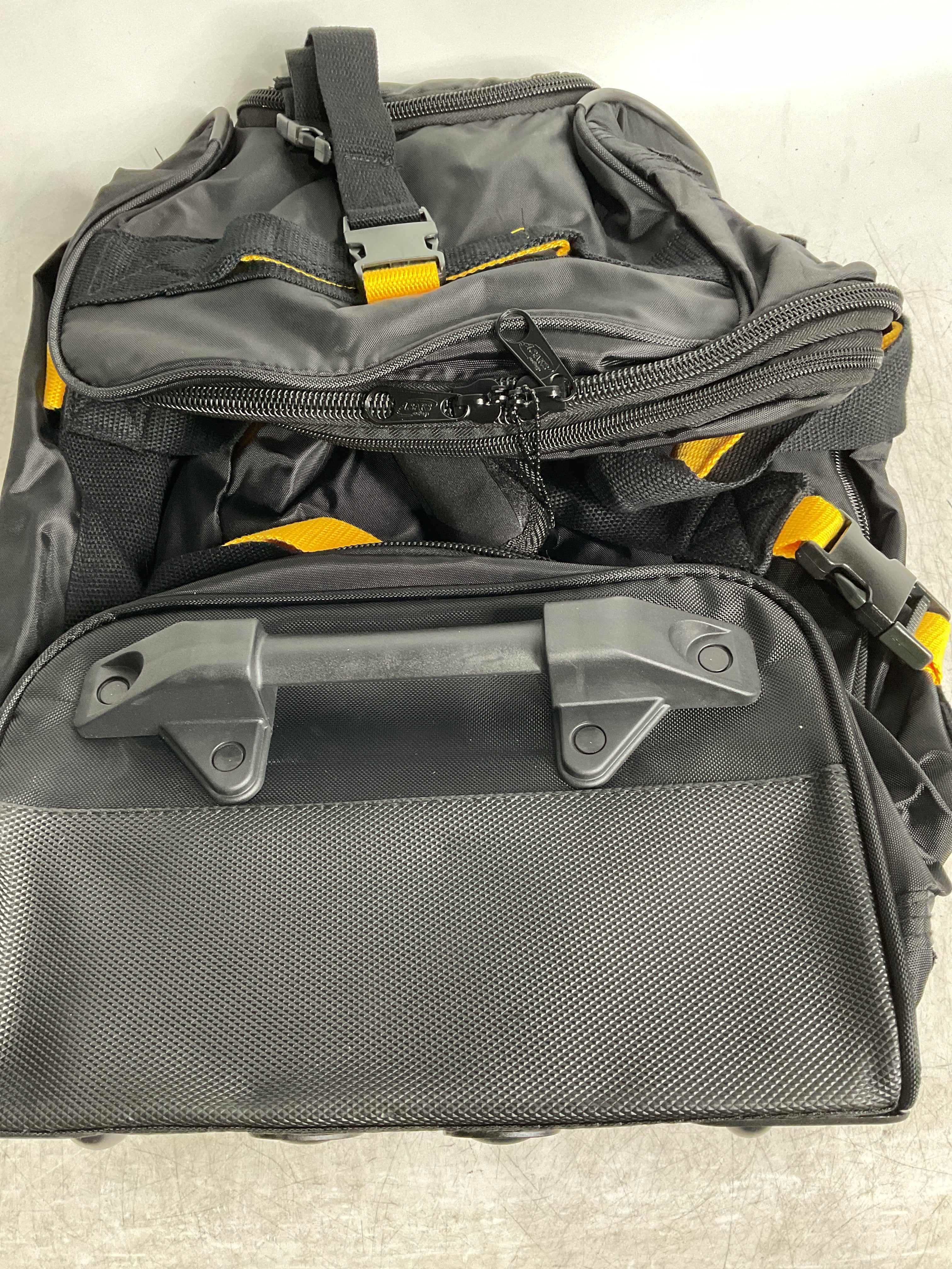 A.Saks 20” EXPANDABLE Wheeled Duffel ( Black , One Size ) Black One Size U10