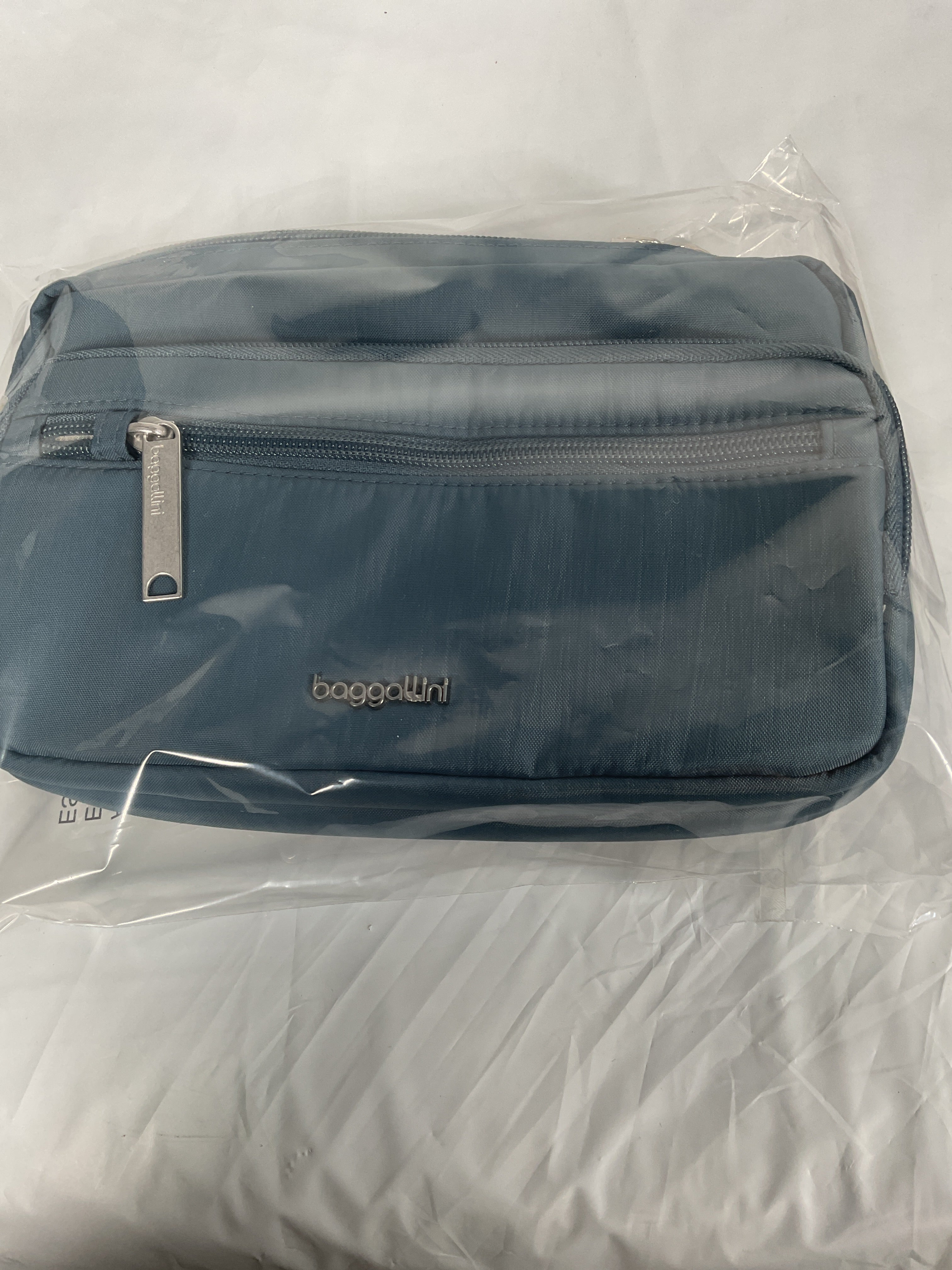 Baggallini Securtex anti-theft belt bag ( Mist , One Size ) Mist One Size U1