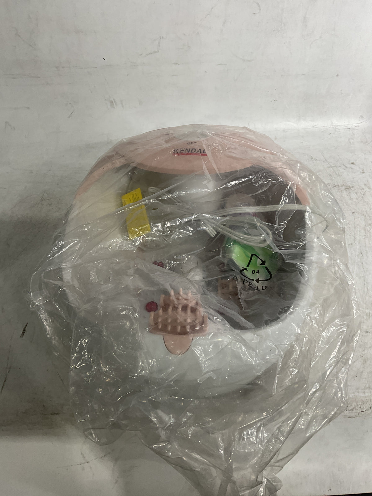 Kendal All in One Foot Spa Bath Massager with Heat, Digital Temperature Control, O2 Bubbles and Timer FBD18 Red 1 Count (Pack of 1) U2