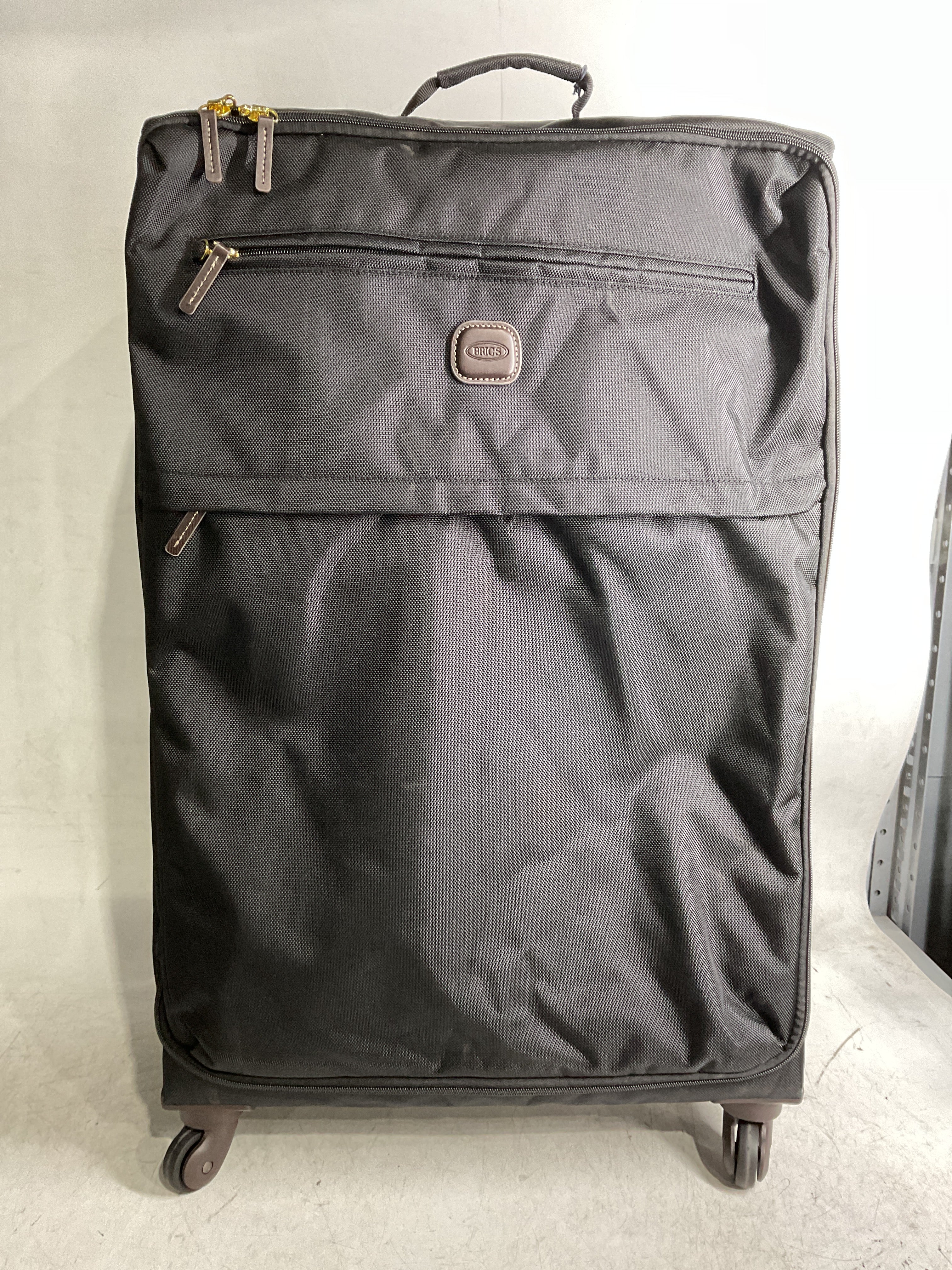 Bric's 30" Checked Luggage - Spinner-Style Suitcase for Women and Men - Sienna Collection - Black Black Large U1