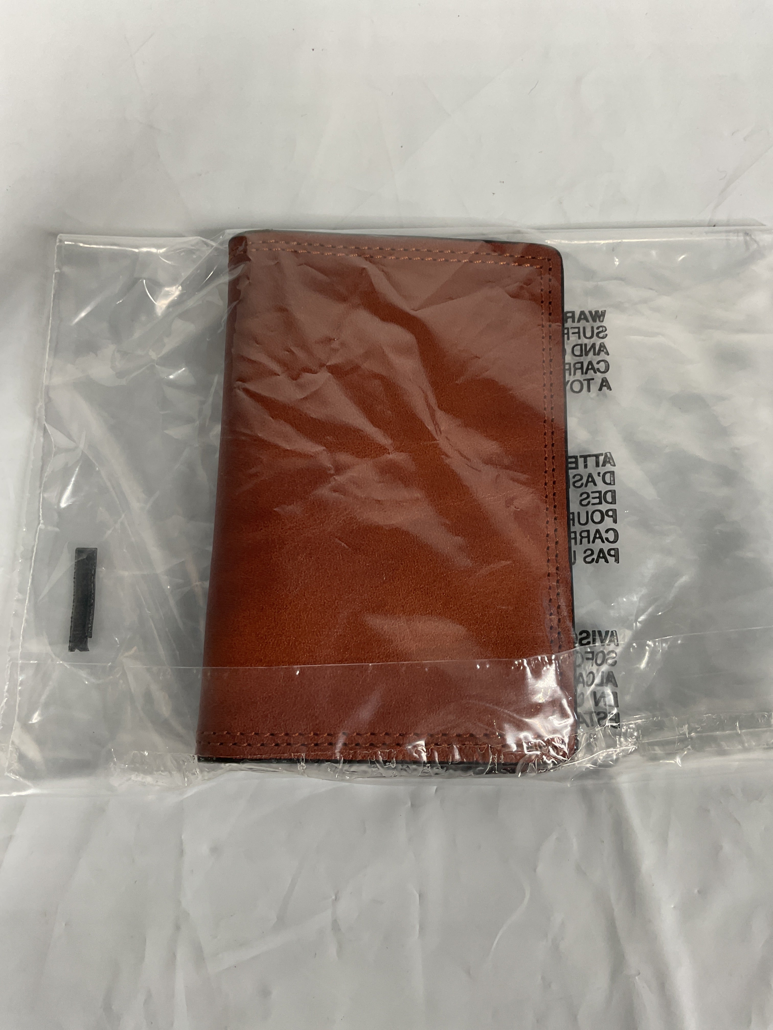 Bosca Men's Dolce Collection - Calling Card Case ( Amber , 4" x 2.75" x 0.25" ) Amber 4 X 2 75 X 0 25 U1
