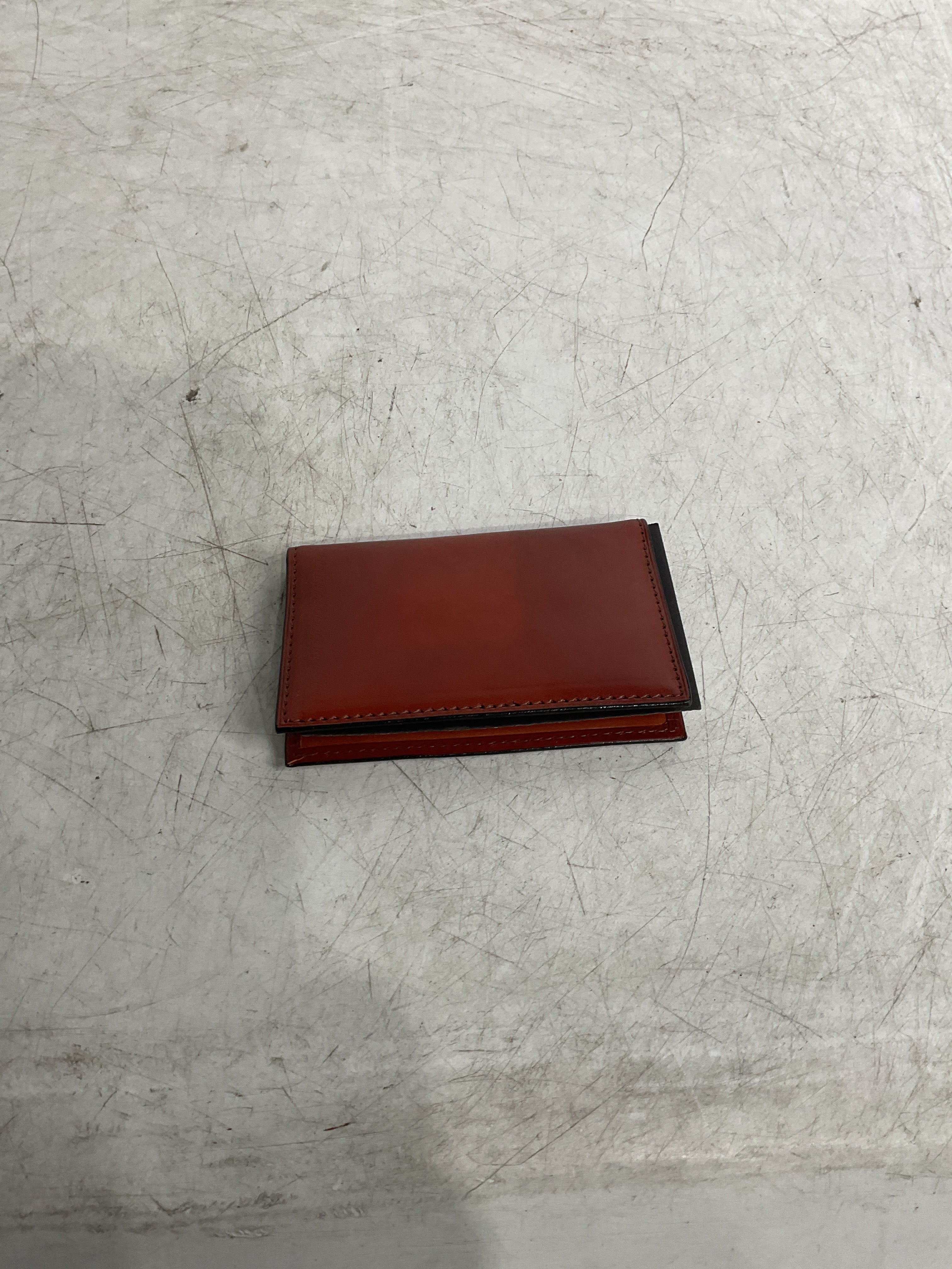 Bosca Old Leather Calling Card Case ( Cognac , One Size ) Cognac One Size U1