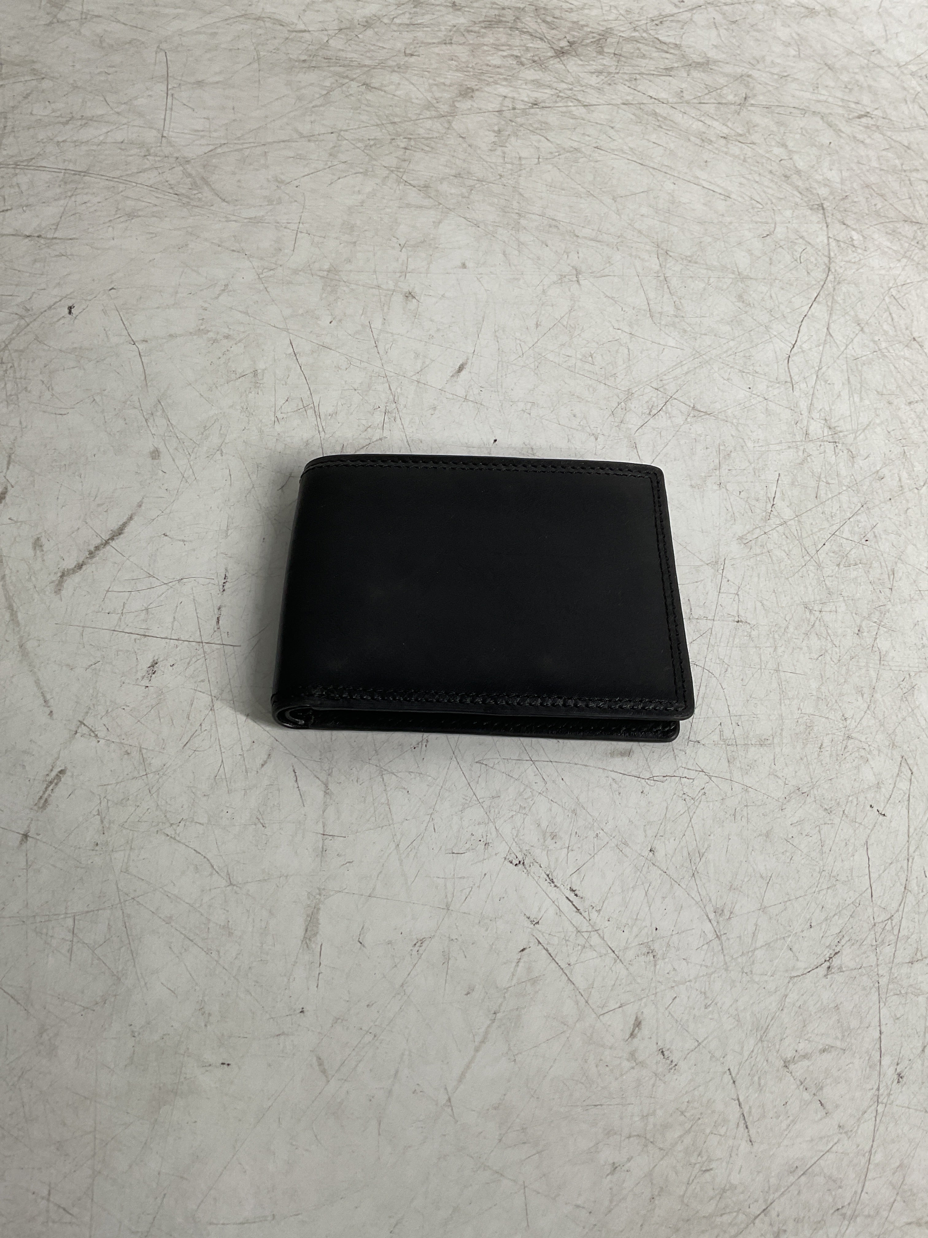 Bosca Men's Genuine Leather 8 Pocket Credit Card Case ( Black Leather , One Size ) Black Leather One Size U2