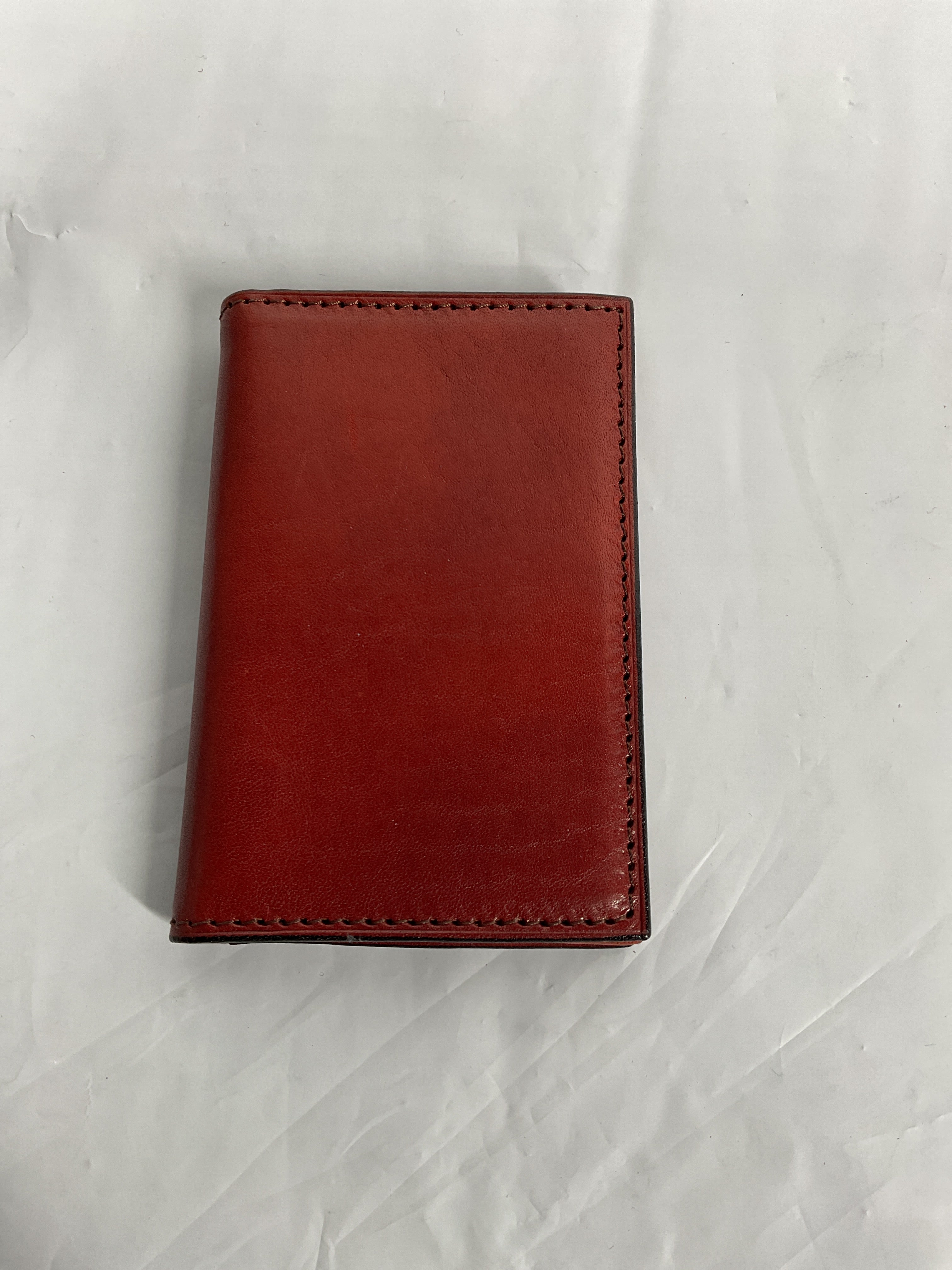 Bosca Men's Wallet, Old Leather Full Gusset 2-Pocket Card Case Wallet with I.D. Window ( Cognac , One Size ) Cognac One Size U1