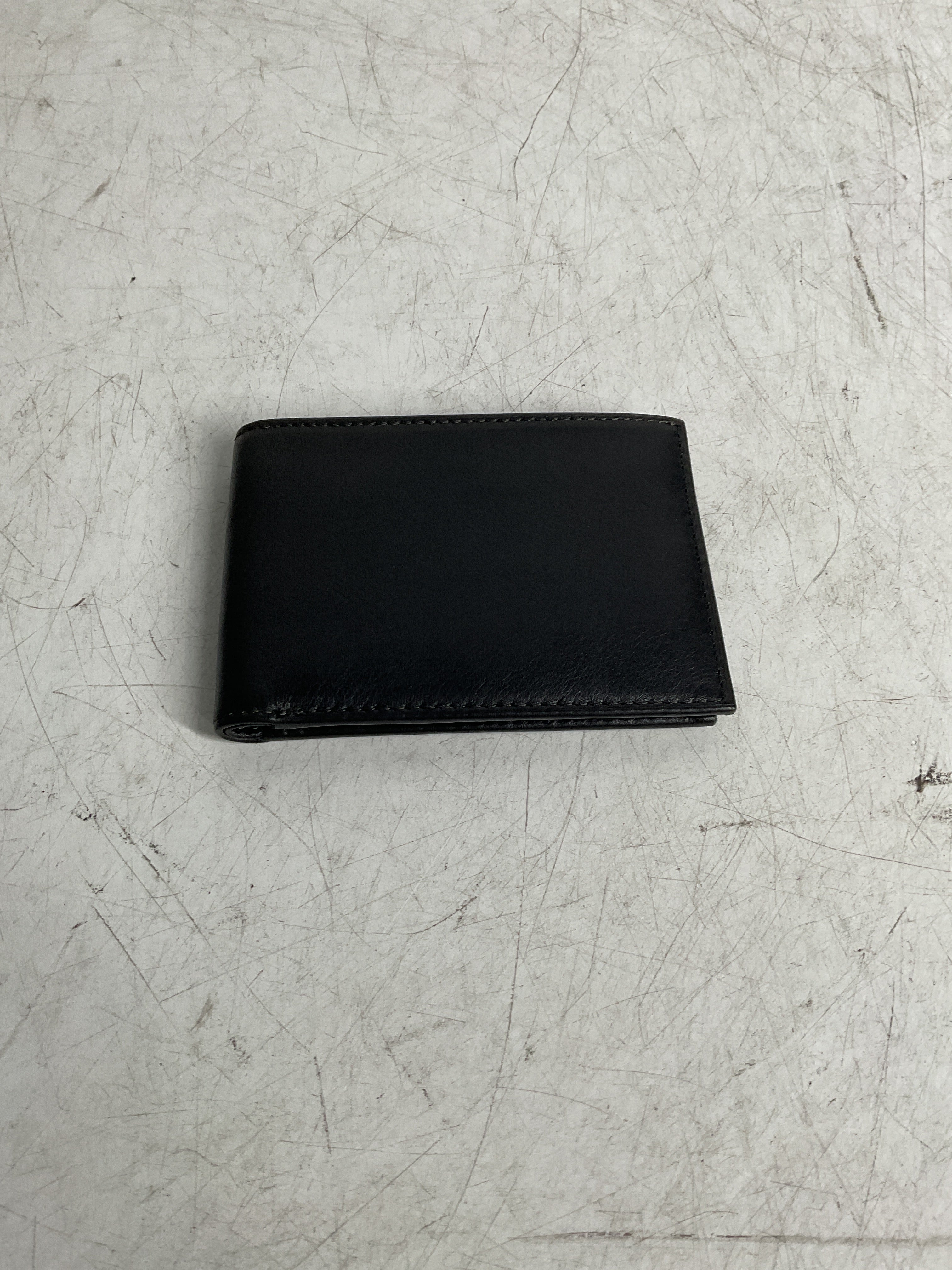 Bosca Men's Old Leather New Fashioned Collection-Small Bifold Wallet ( Black , S ) Black S U1