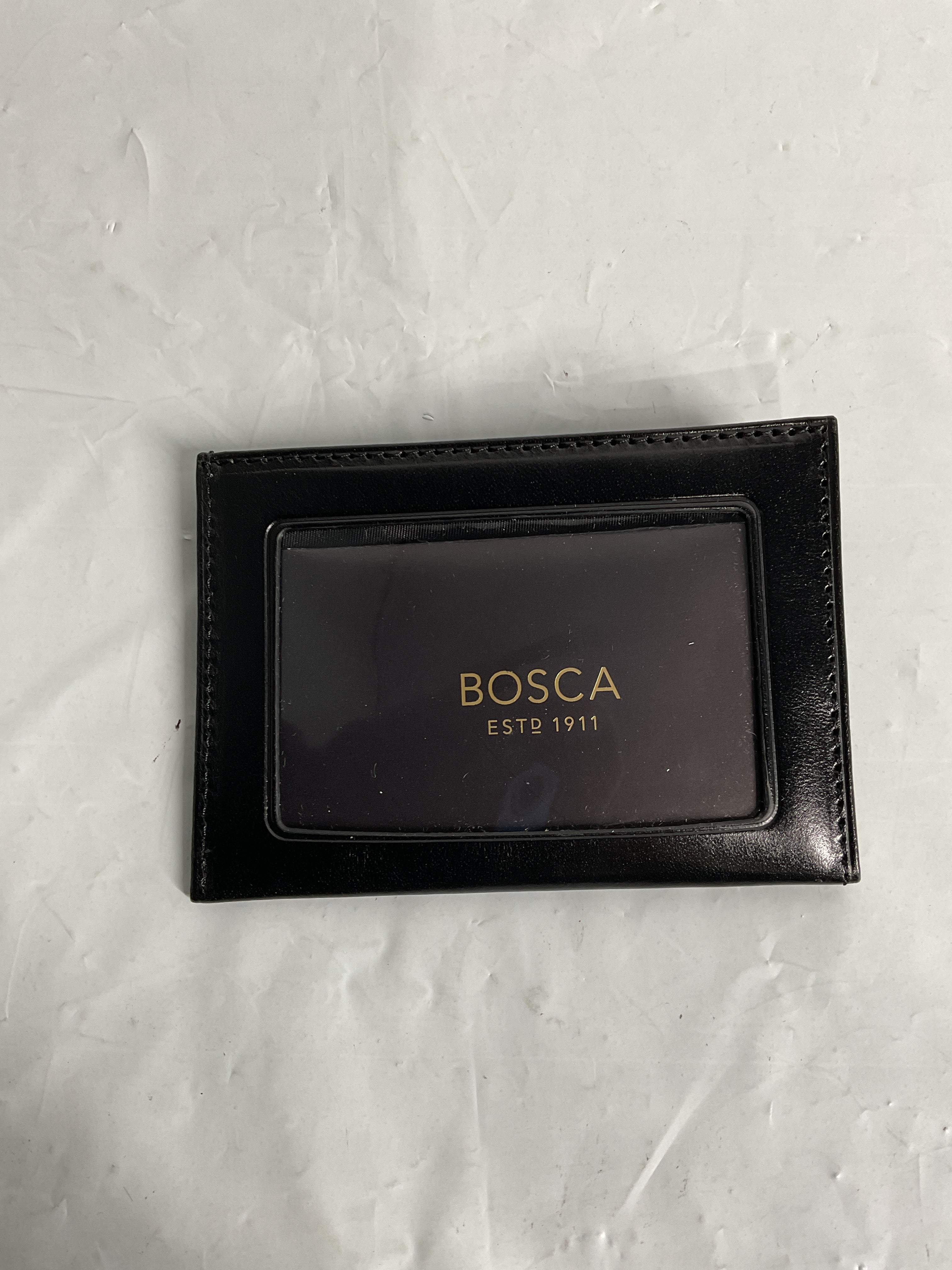 Bosca Old Leather Collection - Weekend Wallet ( Black Leather , One Size ) Black Leather One Size U2
