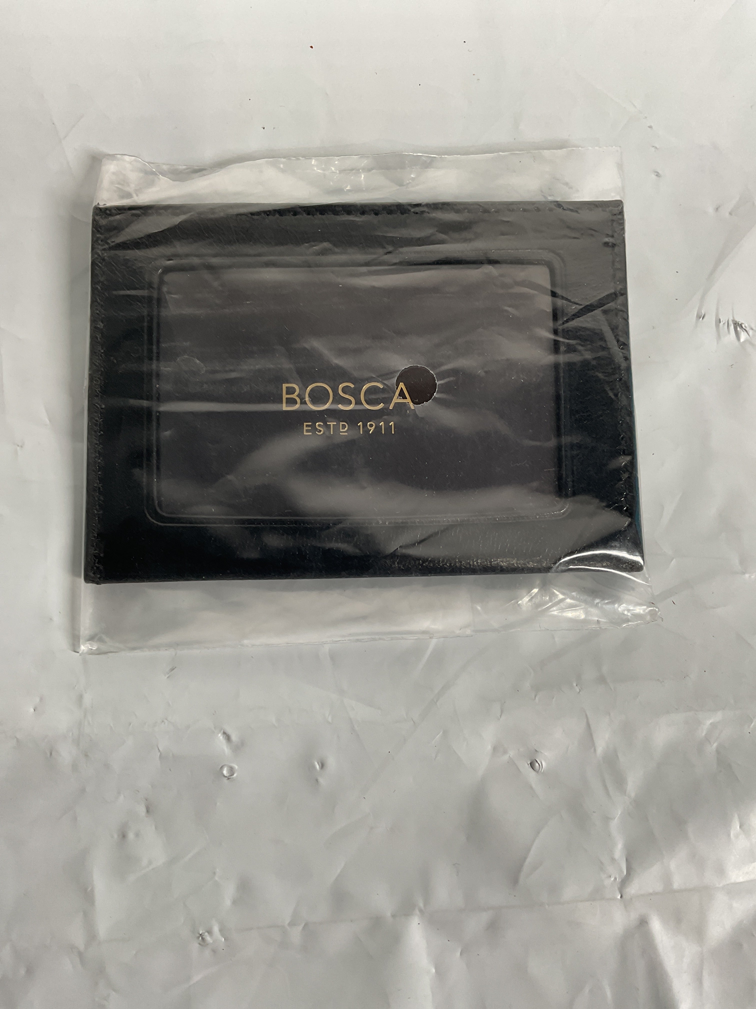 Bosca Old Leather Collection - Weekend Wallet ( Black Leather , One Size ) Black Leather One Size U3
