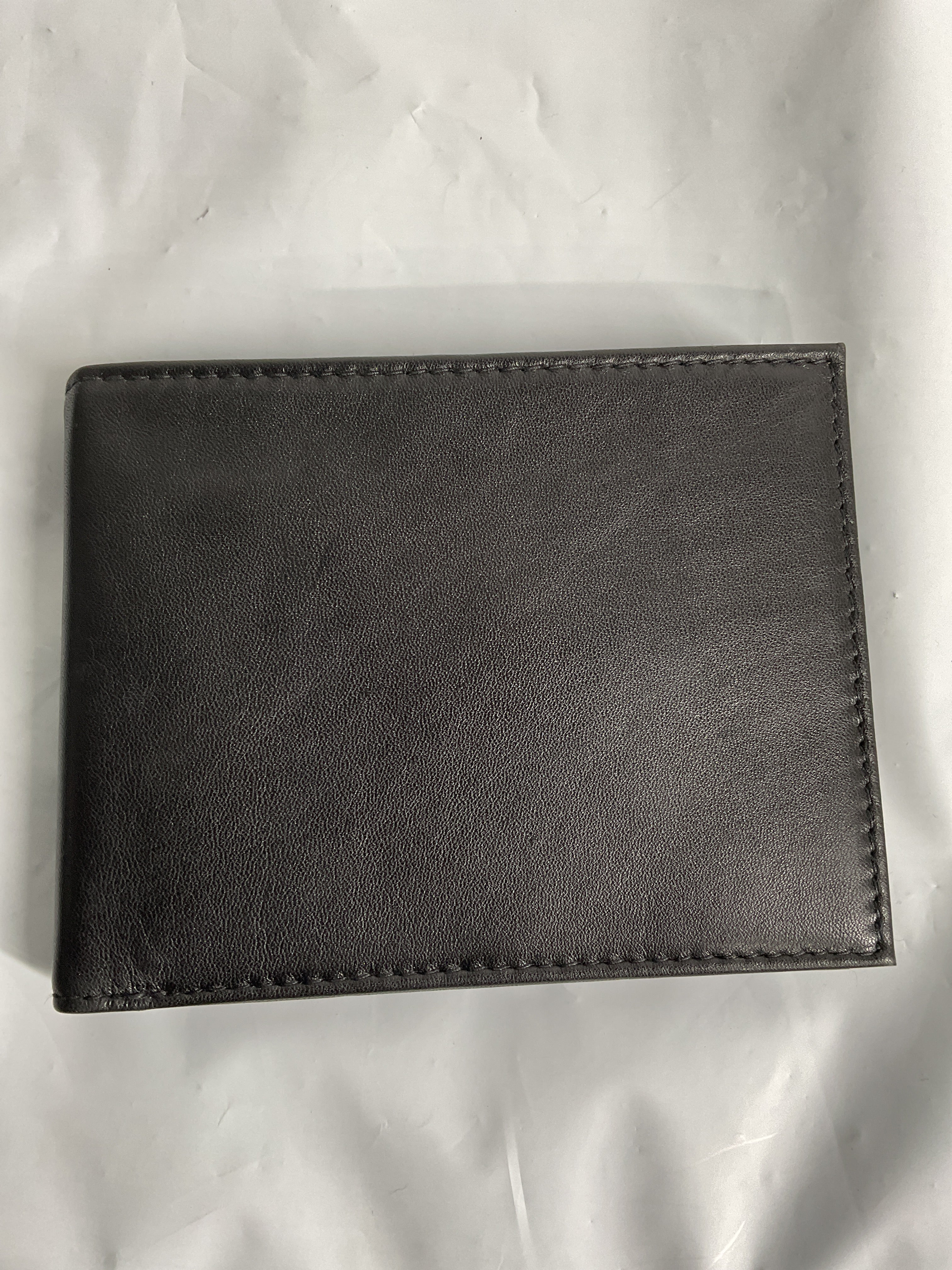 Bosca Men’s Wallet, Nappa Vitello Leather Executive I.D. Wallet with RFID Blocking ( Black , One Size ) Black One Size U6