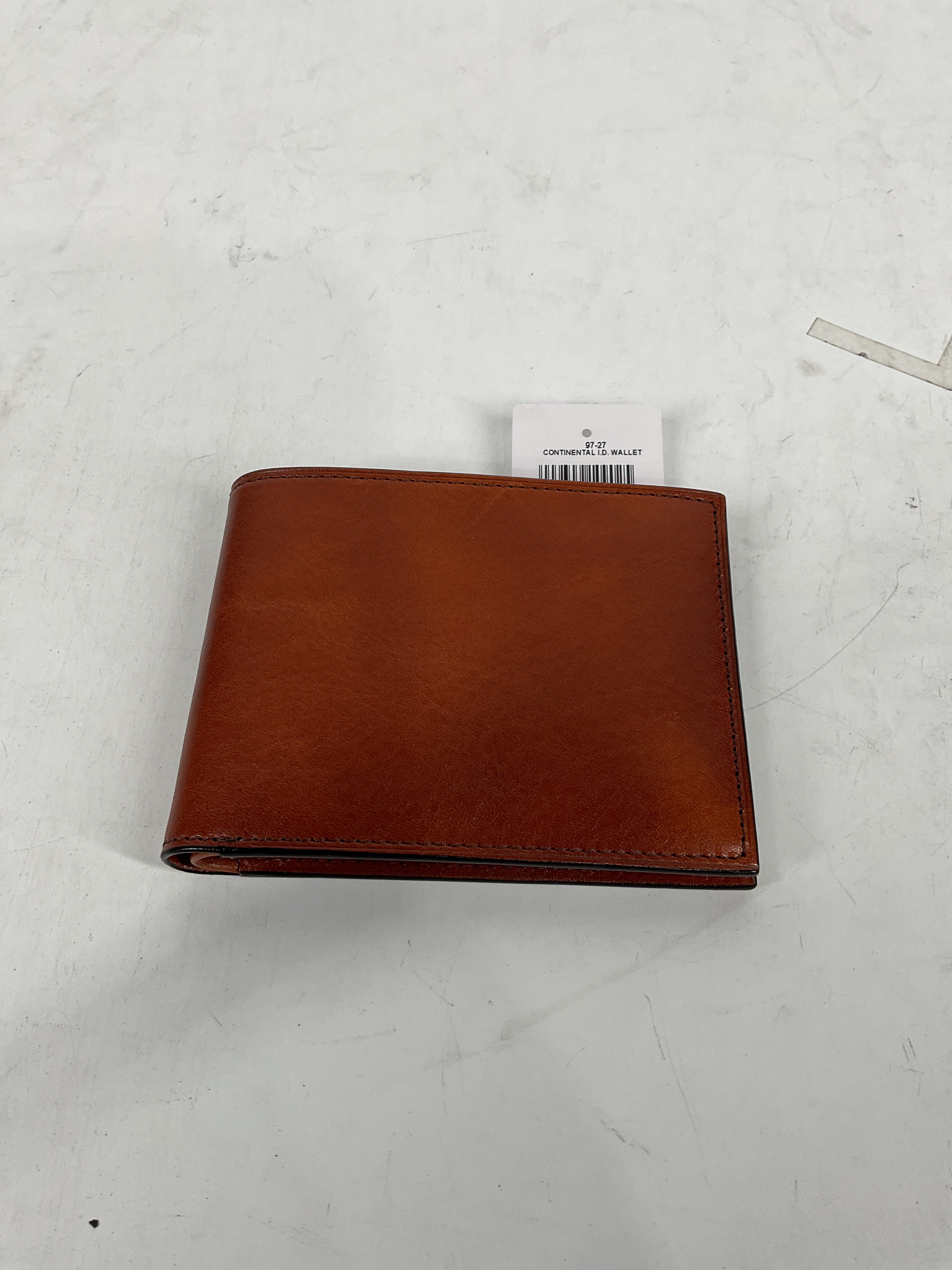 Bosca Old Leather Continental I.D. Wallet Amber One Size U1