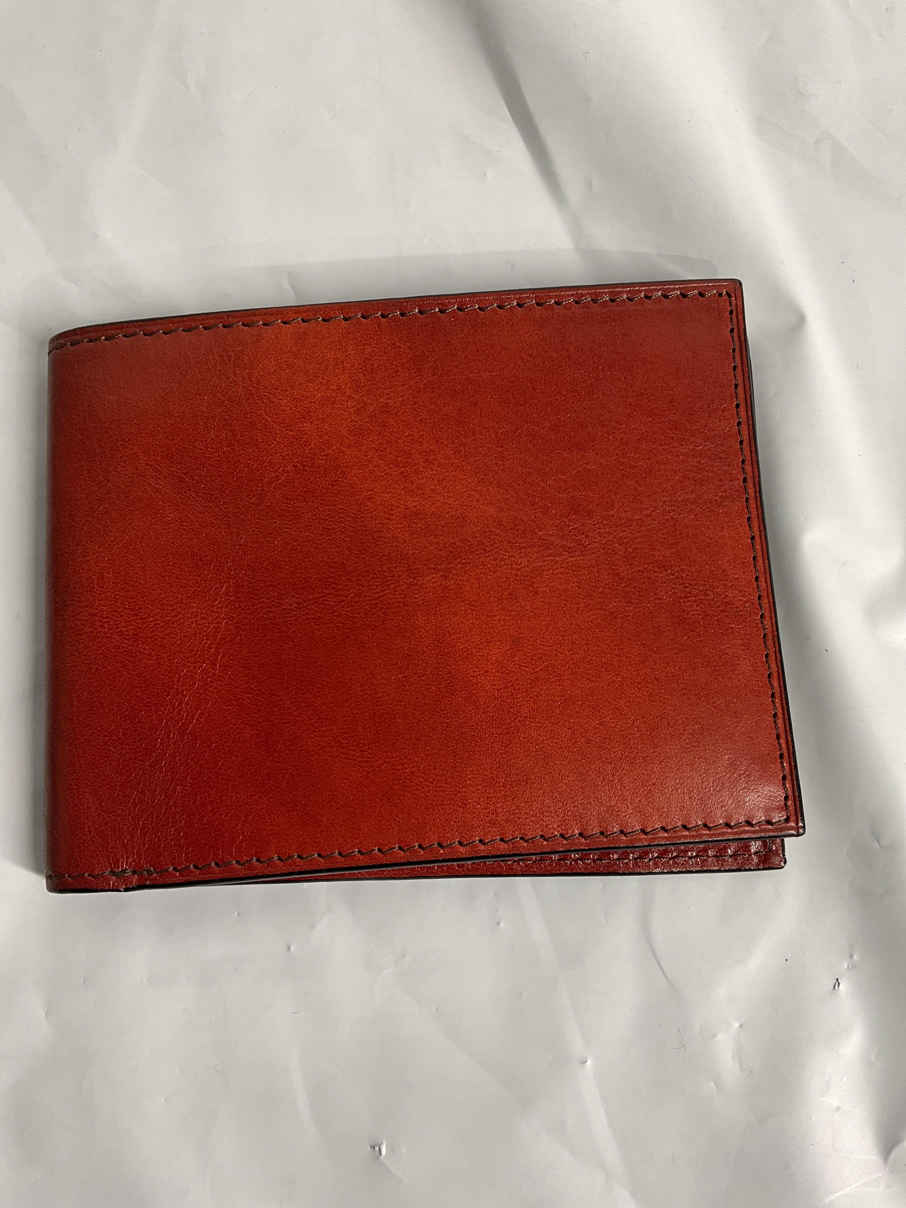 Bosca Men's 8 Pocket Wallet in Old Leather - RFID ( Amber , One Size ) Amber One Size U1