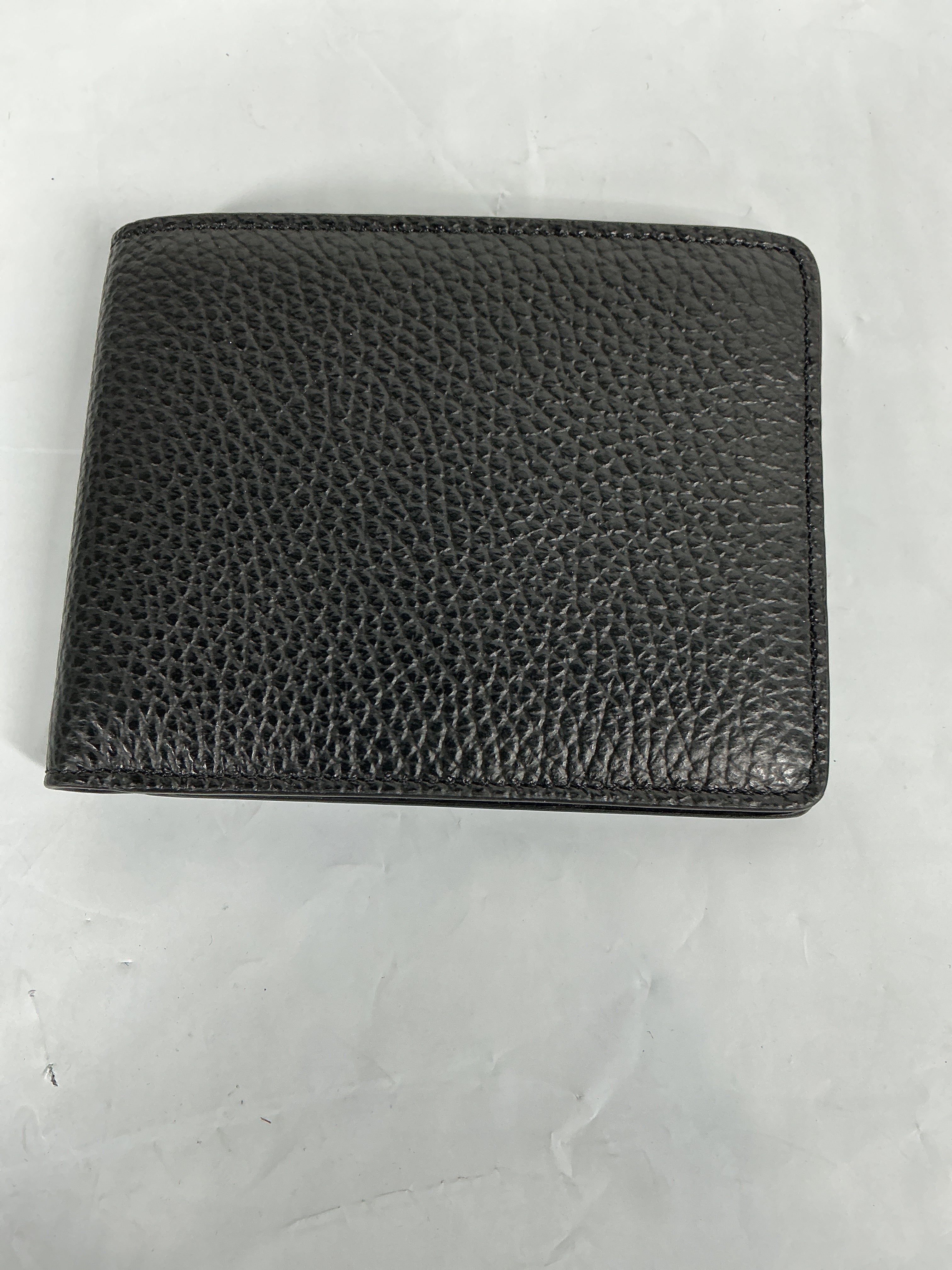 Bosca ITALIA Slim 8-Slot Men's Pocket Wallet Made In Italy, Monfrini Collection ( Black , One Size ) Black One Size U2
