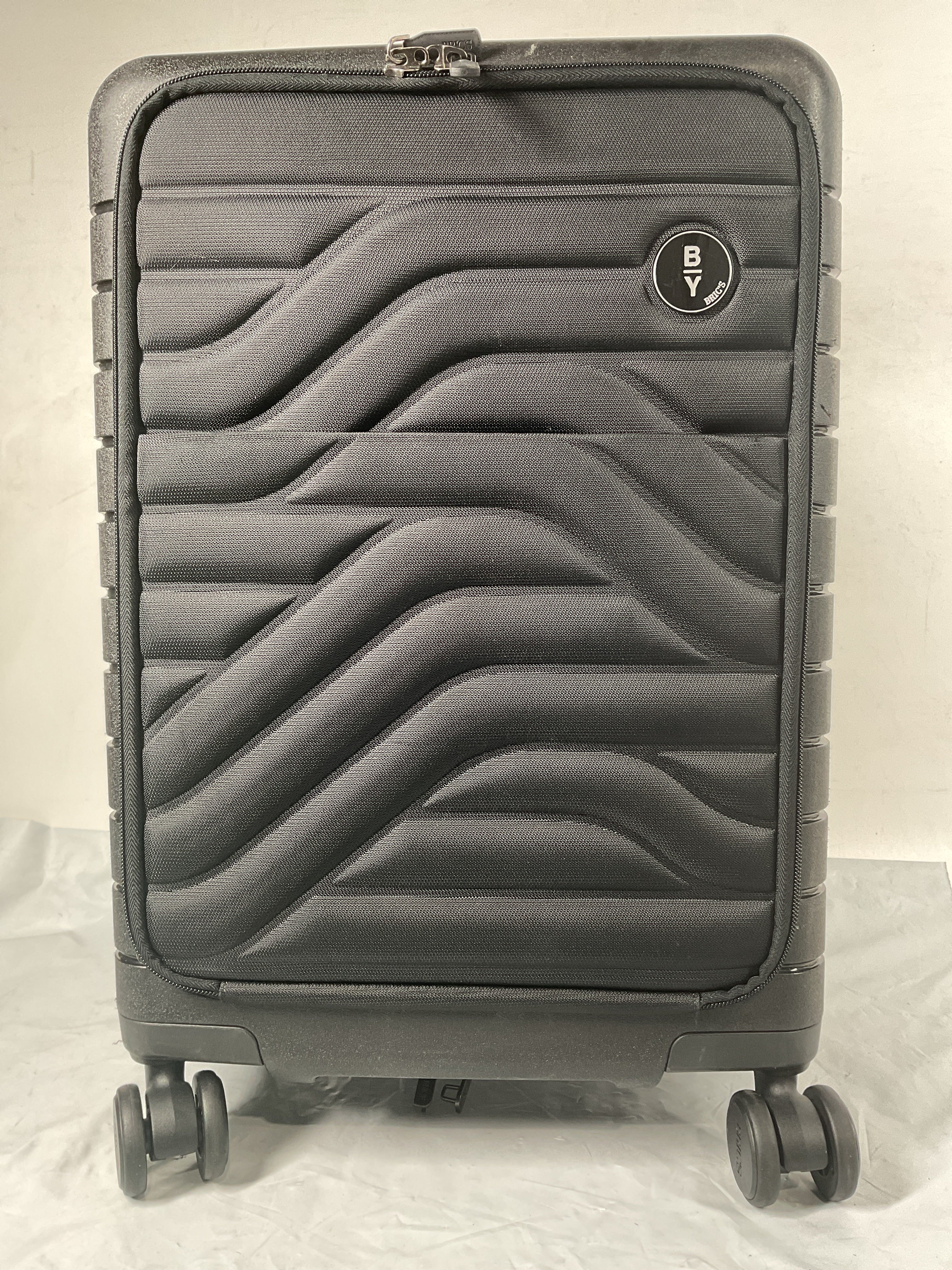 Bric's B|Y Ulisse 21" Expandable Spinner w/Pocket ( Black , One Size ) Black One Size U1