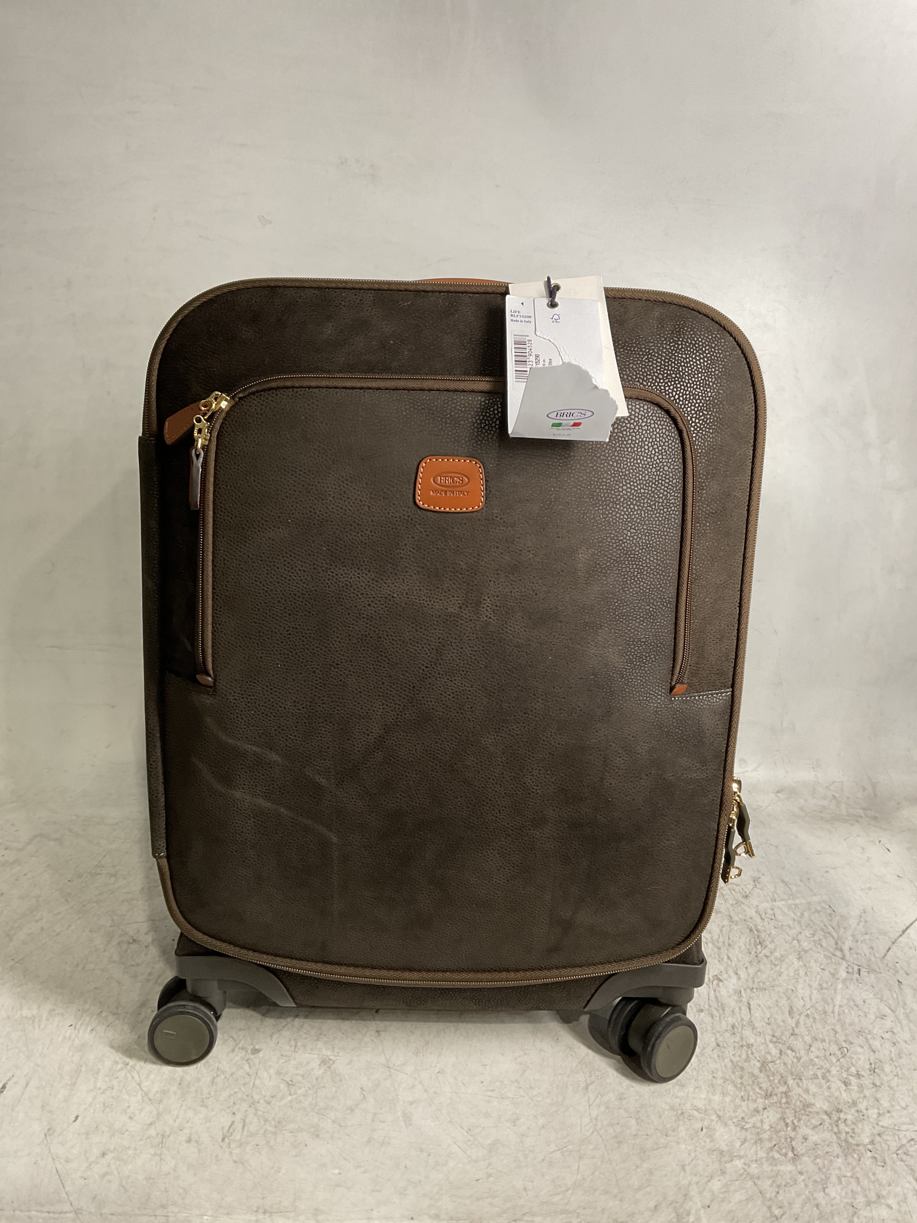 Bric's Firenze 21" Carry-On Compound Spinner ( Olive , One Size ) Olive One Size U1