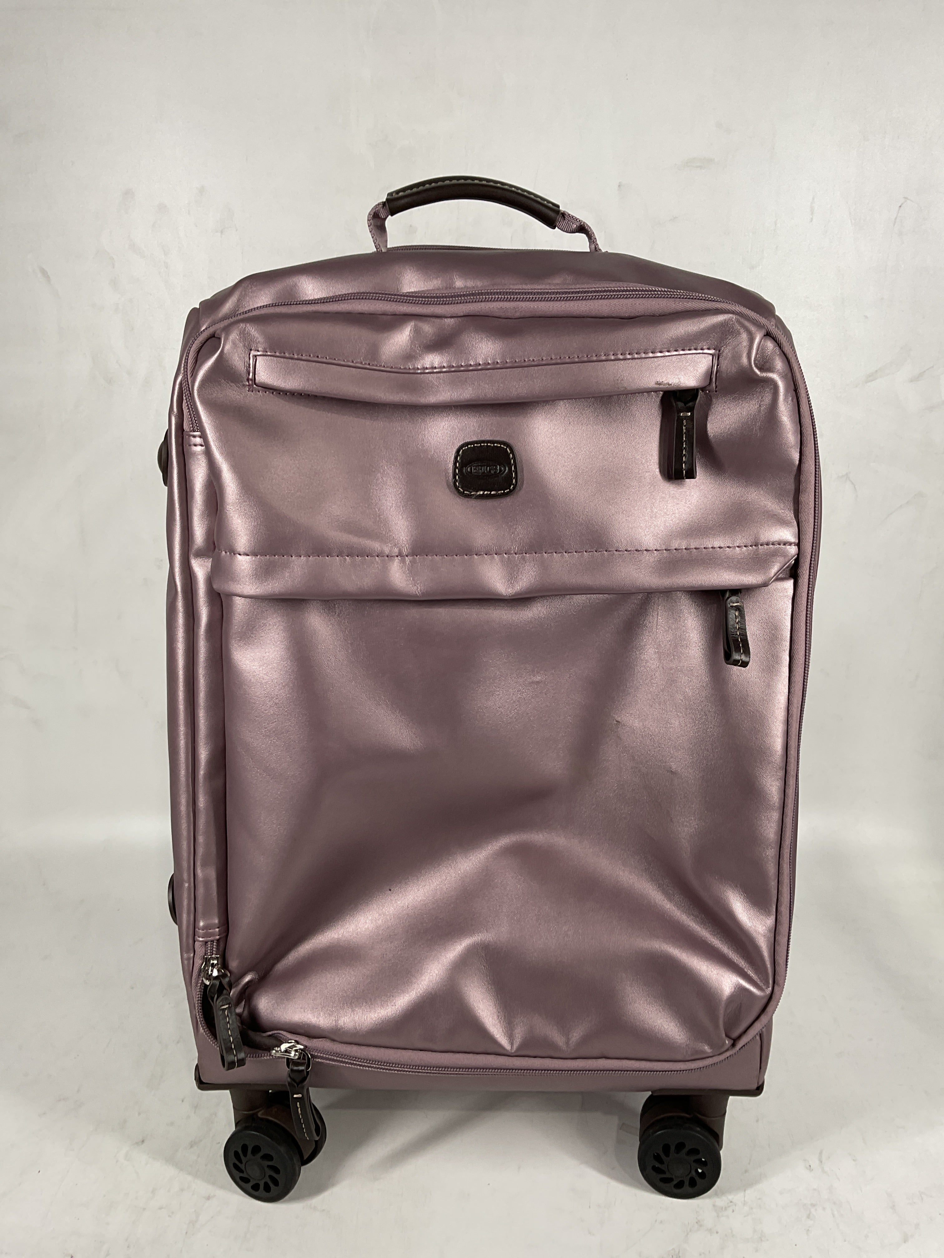Bric's X-Travel 21" International Carry On Spinner Metallic Lilac 21 Inch U1