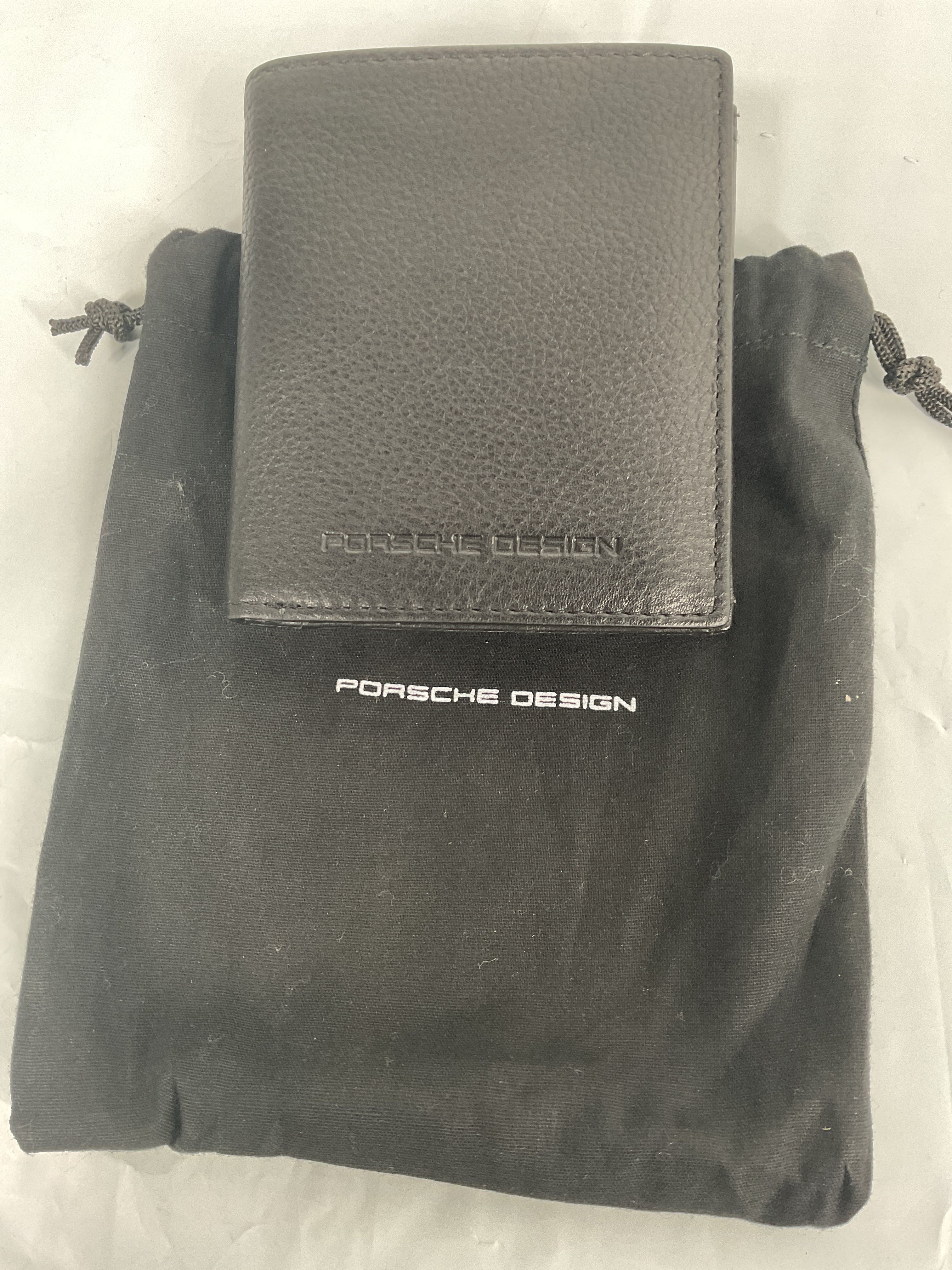PORSCHE DESIGN by Bric's Business Wallet 6 CC Coin ( Black , One Size ) Black One Size U1