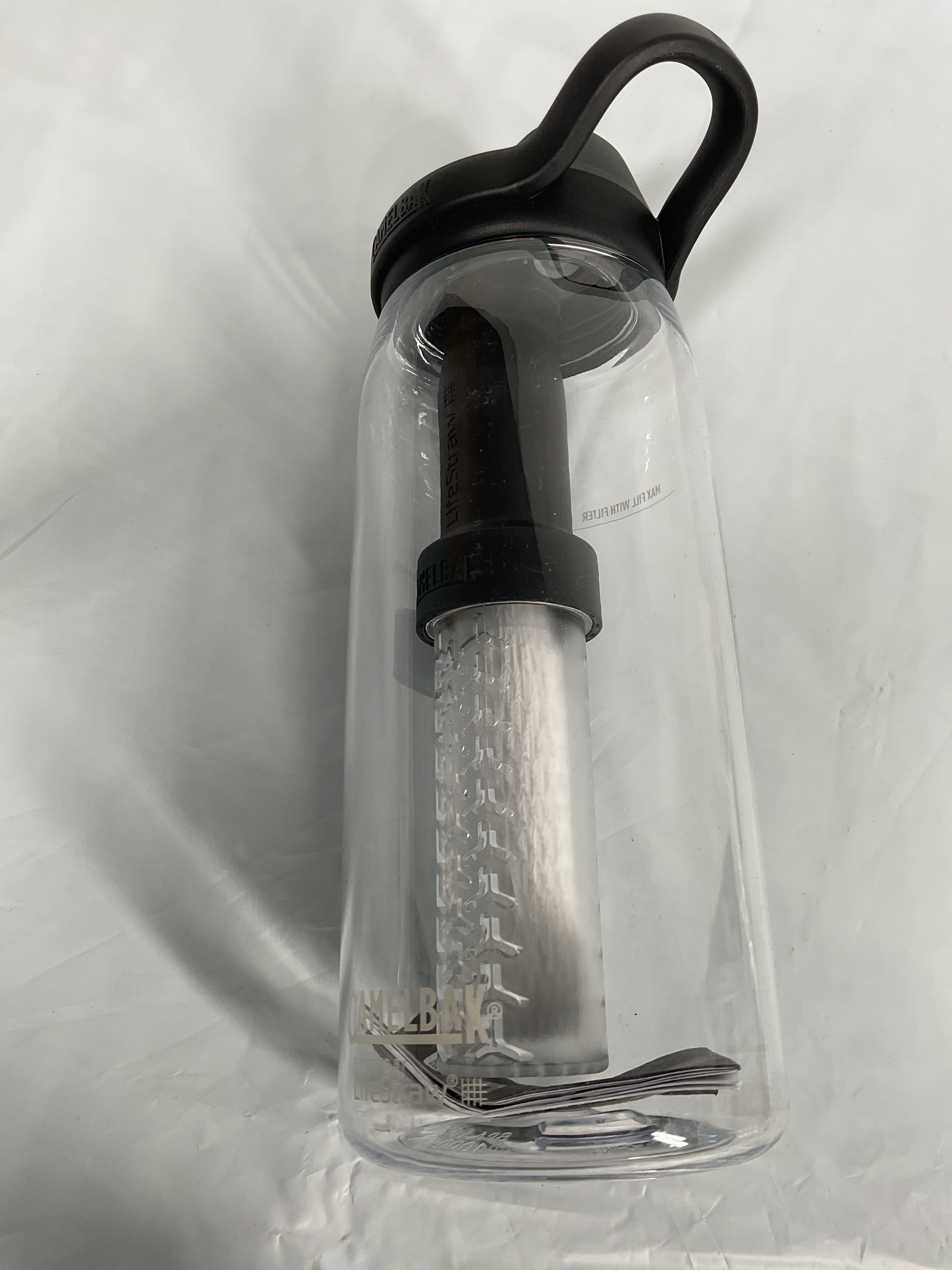 Camelbak eddy+ 32oz filtered by LifeStraw ( Clear , One Size ) Clear One Size U1