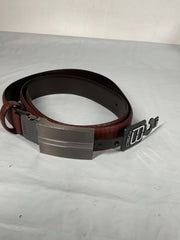 Flybelt by Roma Industries Business Class Reptile Embossed Leather Belt ( Cognac , 40US / 105EU ) Cognac 40 US 105 EU U1