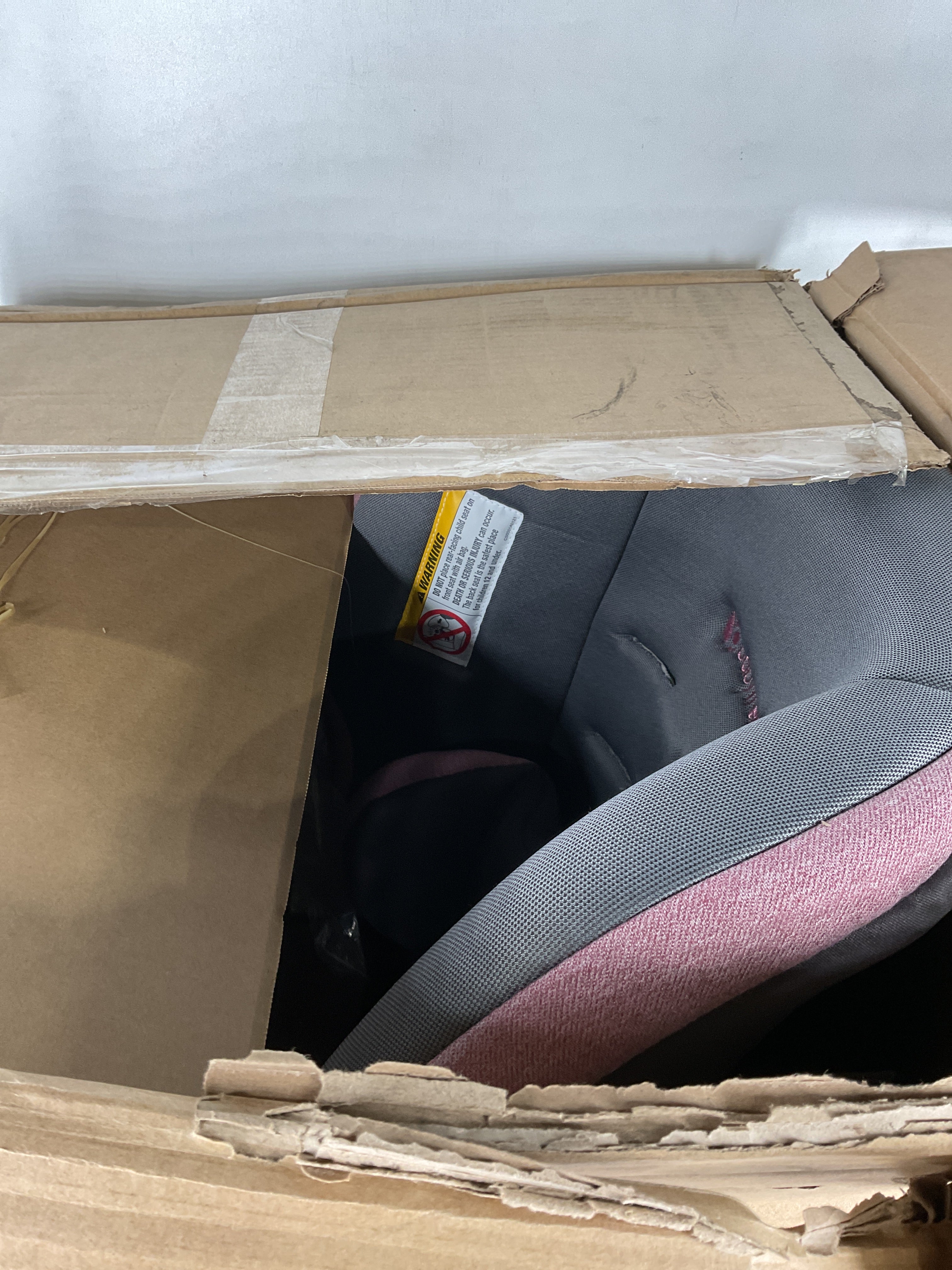 Baby Trend Trooper 3-in-1 Convertible Car Seat, Cassis Pink Cassis Pink 1 Count (Pack of 1) U1