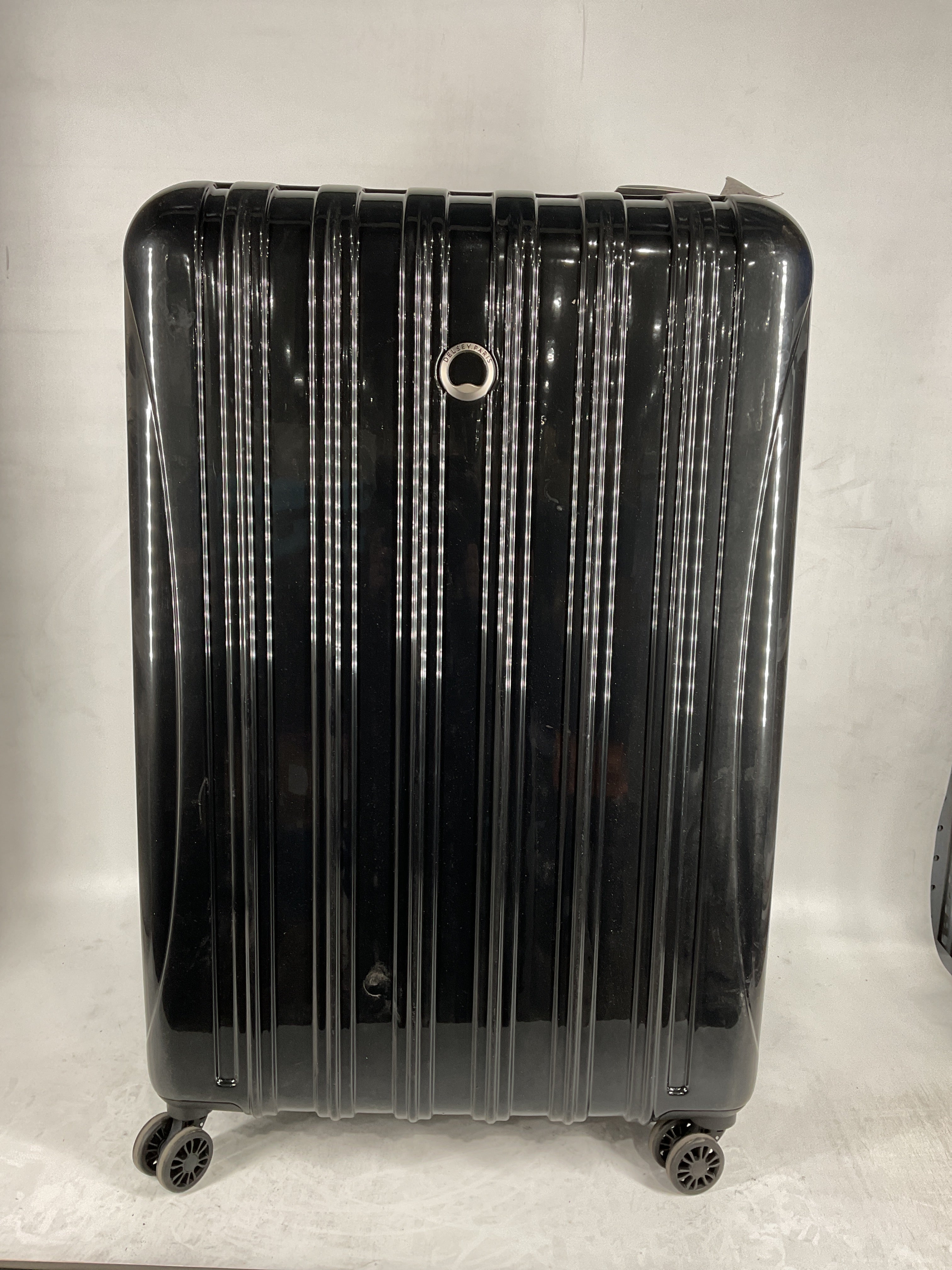 DELSEY Paris Helium Aero Hardside Expandable Luggage with Spinner Wheels Black 3 Piece Set 19 25 29 U3