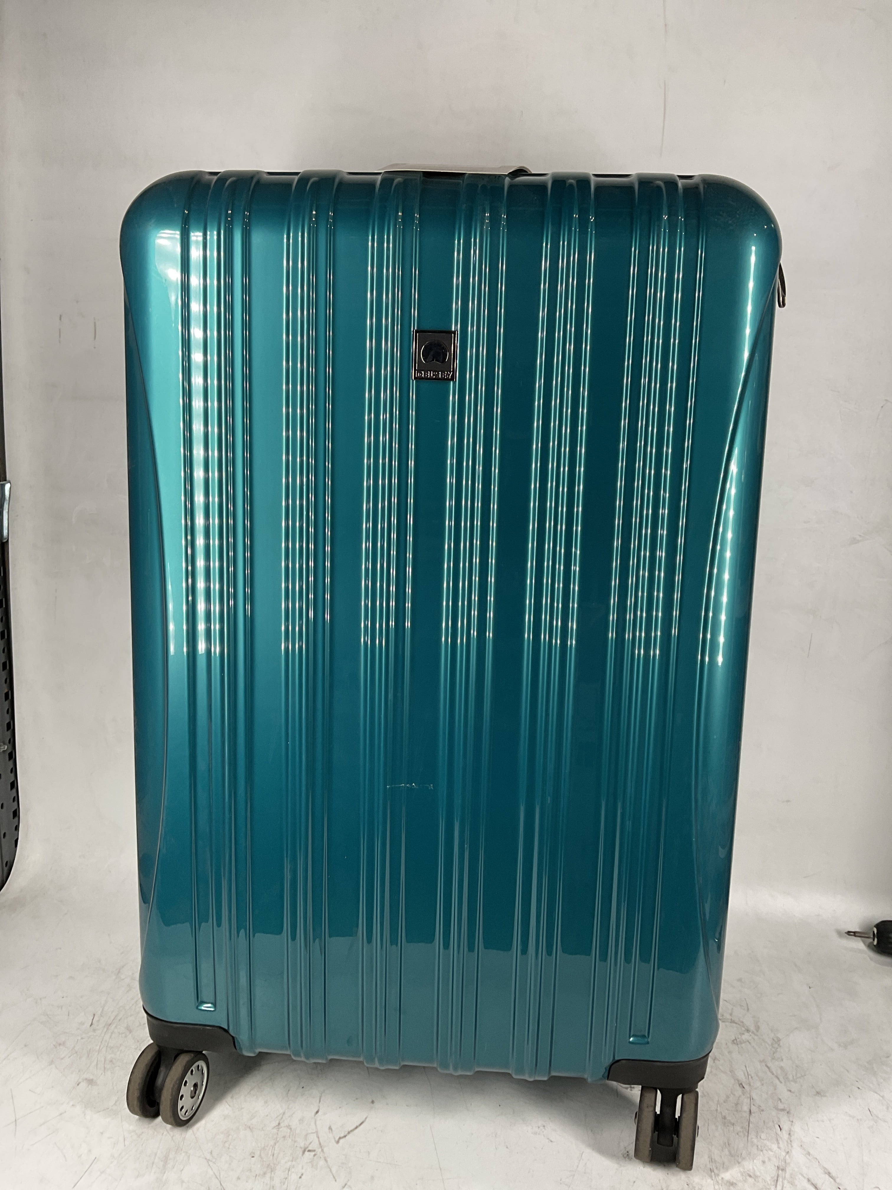 DELSEY Paris Helium Aero Hardside Expandable Luggage with Spinner Wheels Teal 3 Piece Set 19 25 29 U1