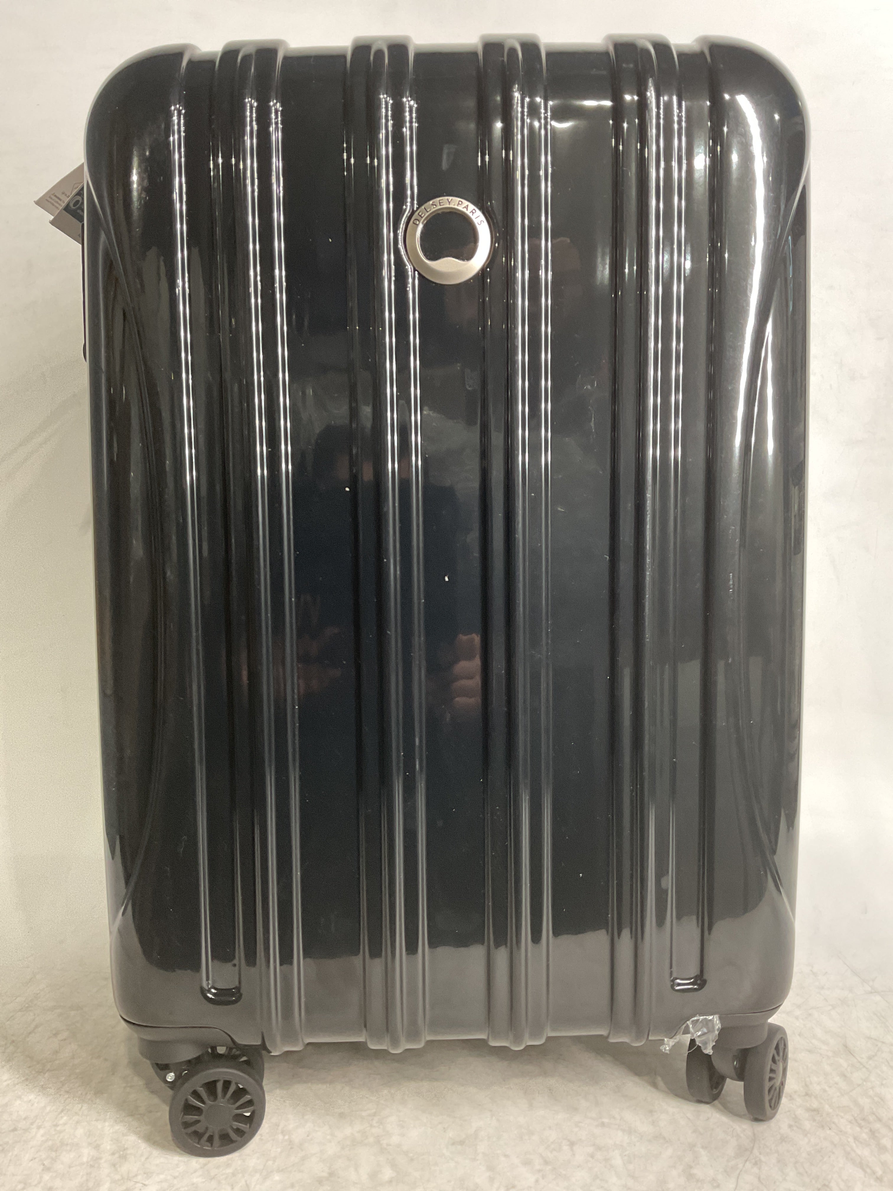 DELSEY Paris Helium Aero Hardside Expandable Luggage with Spinner Wheels ( Black , Carry-On 21 Inch ) Black Carry On 21 Inch U22