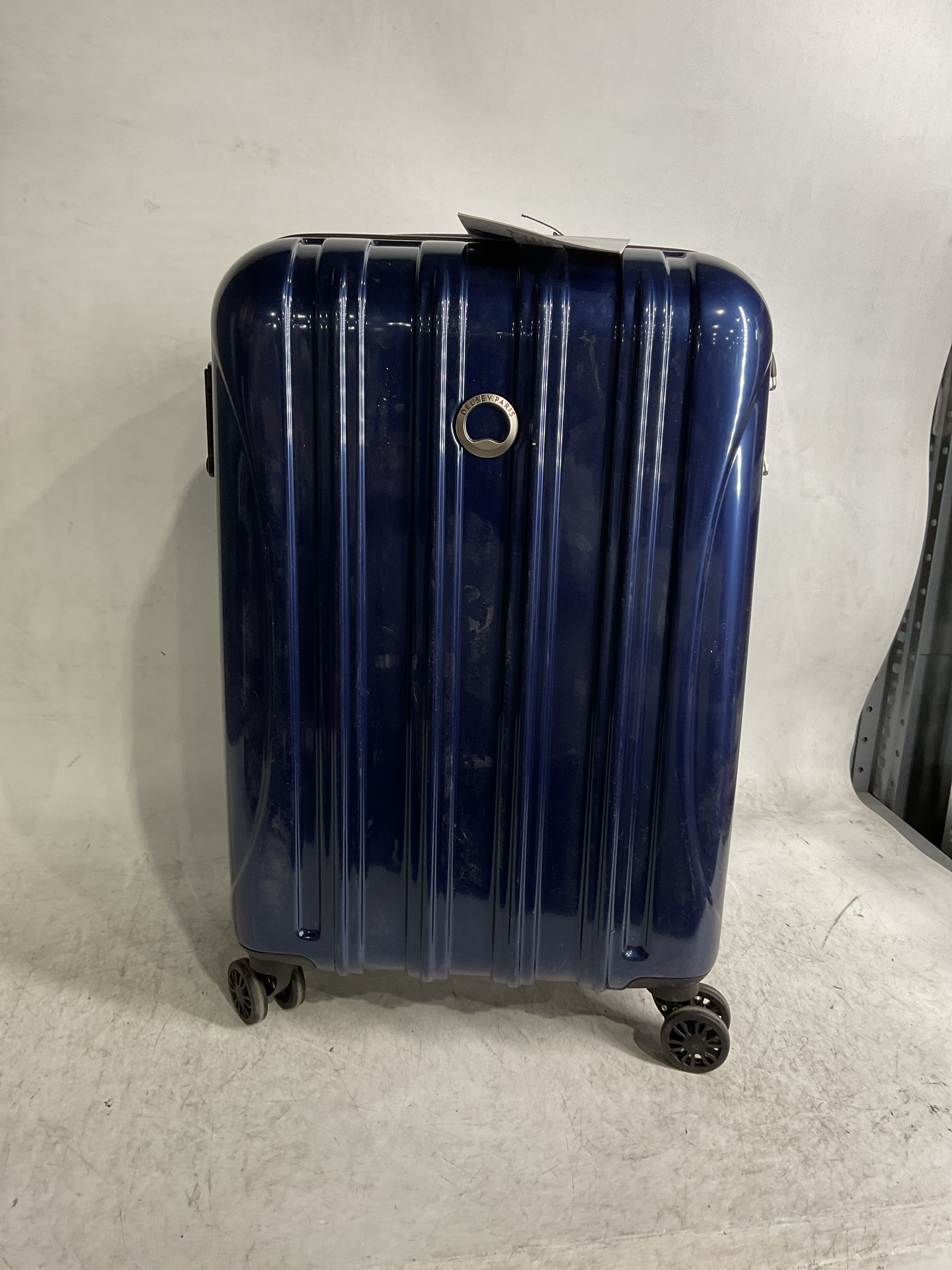 DELSEY Paris Helium Aero Hardside Expandable Luggage with Spinner Wheels ( Blue Cobalt , Carry-On 21 Inch ) Blue Cobalt Carry On 21 Inch U8