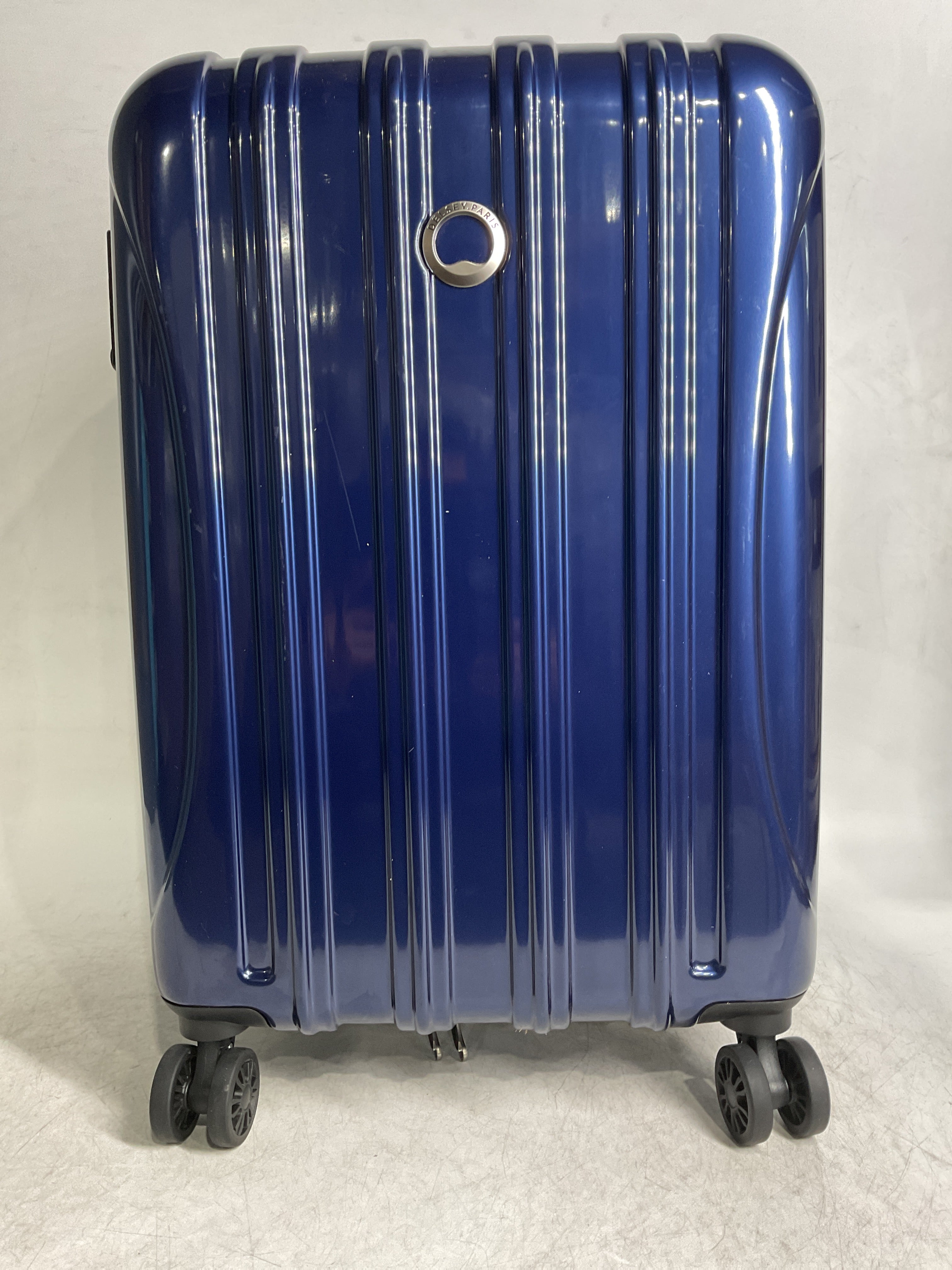 DELSEY Paris Helium Aero Hardside Expandable Luggage with Spinner Wheels ( Blue Cobalt , Carry-On 21 Inch ) Blue Cobalt Carry On 21 Inch U9