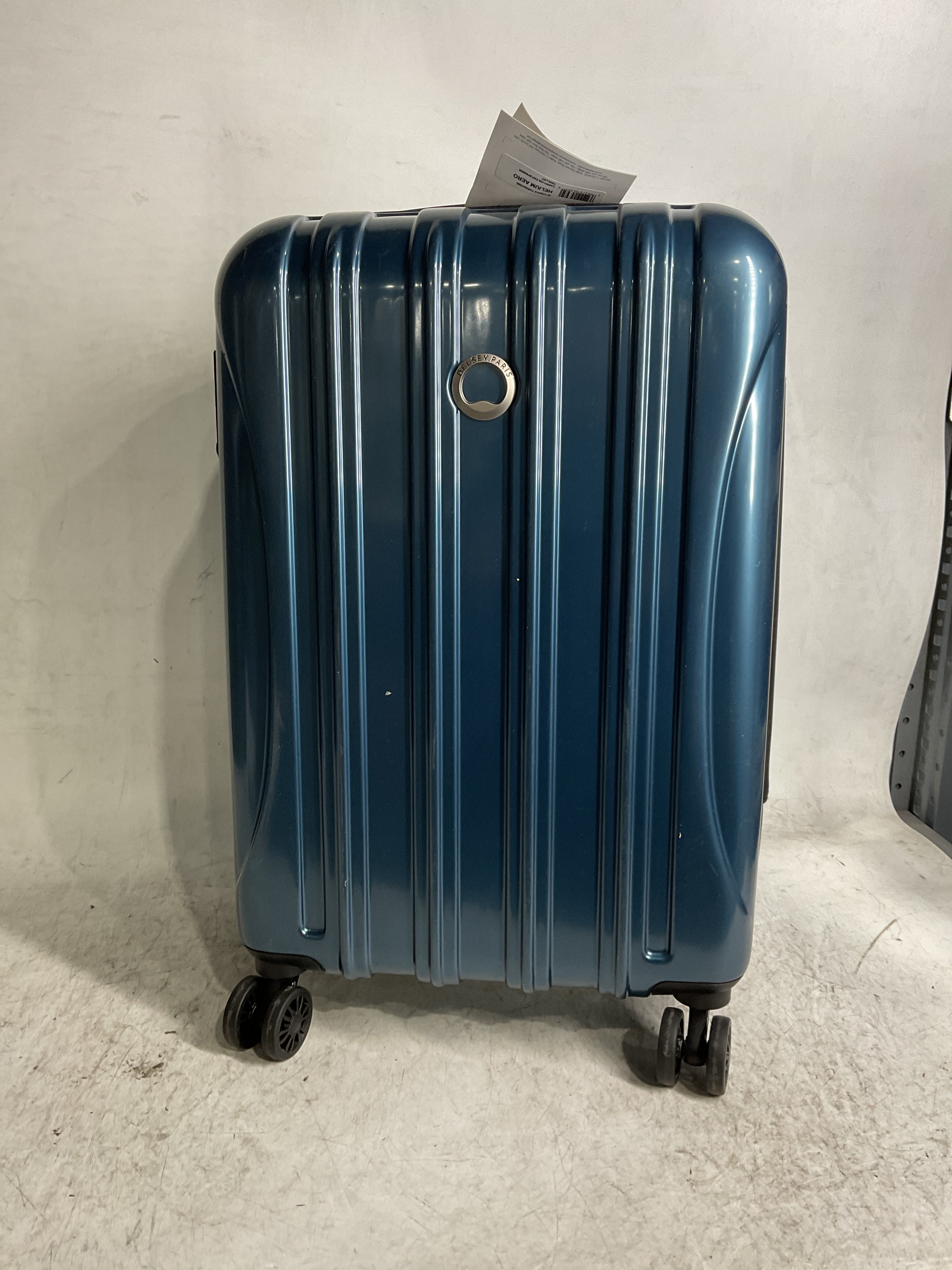 DELSEY PARIS Helium Aero Hardside Expandable Luggage with Spinner Wheels ( Teal , Carry-On 21 Inch ) Teal Carry On 21 Inch U5