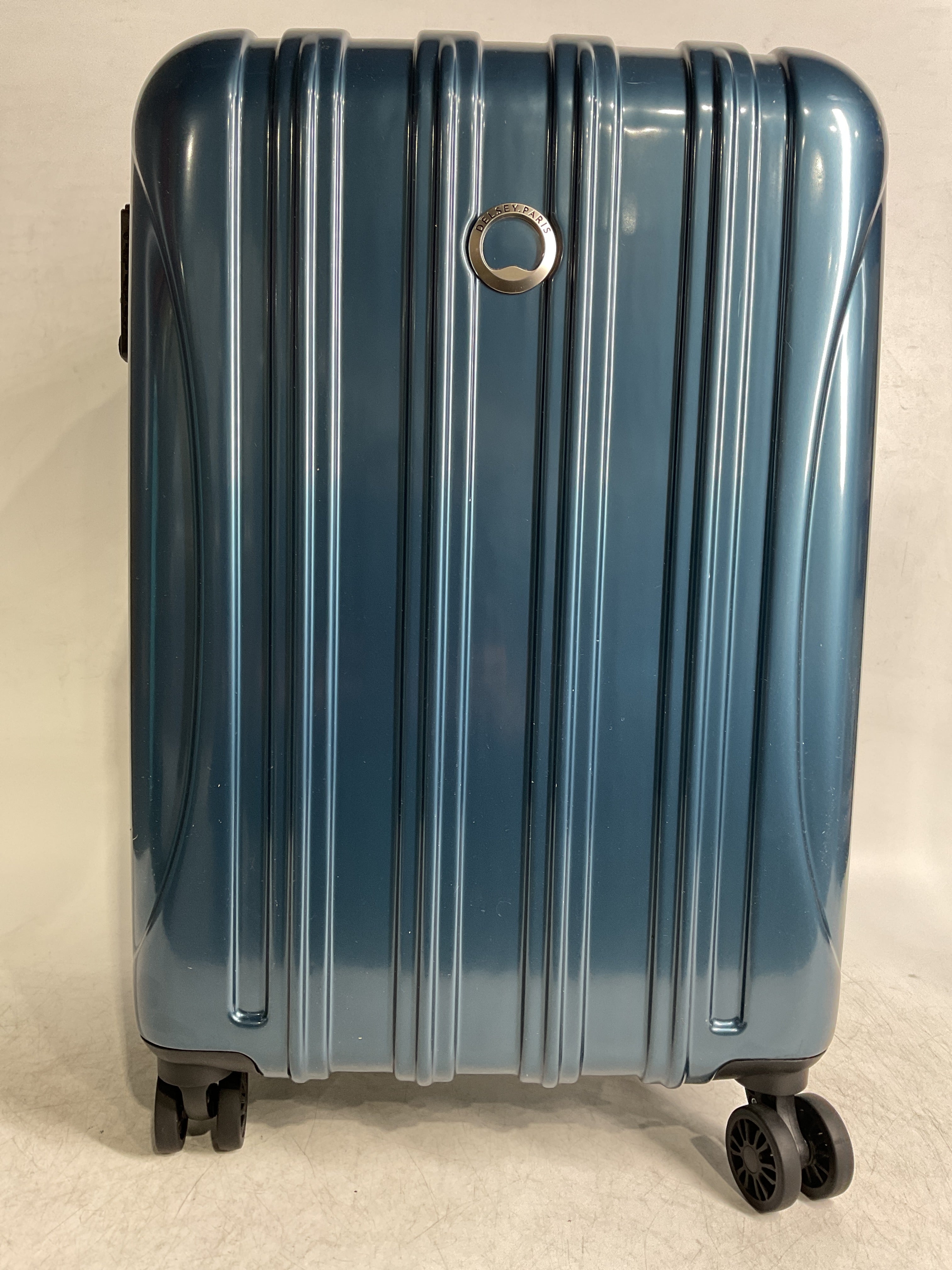 DELSEY PARIS Helium Aero Hardside Expandable Luggage with Spinner Wheels ( Teal , Carry-On 21 Inch ) Teal Carry On 21 Inch U6