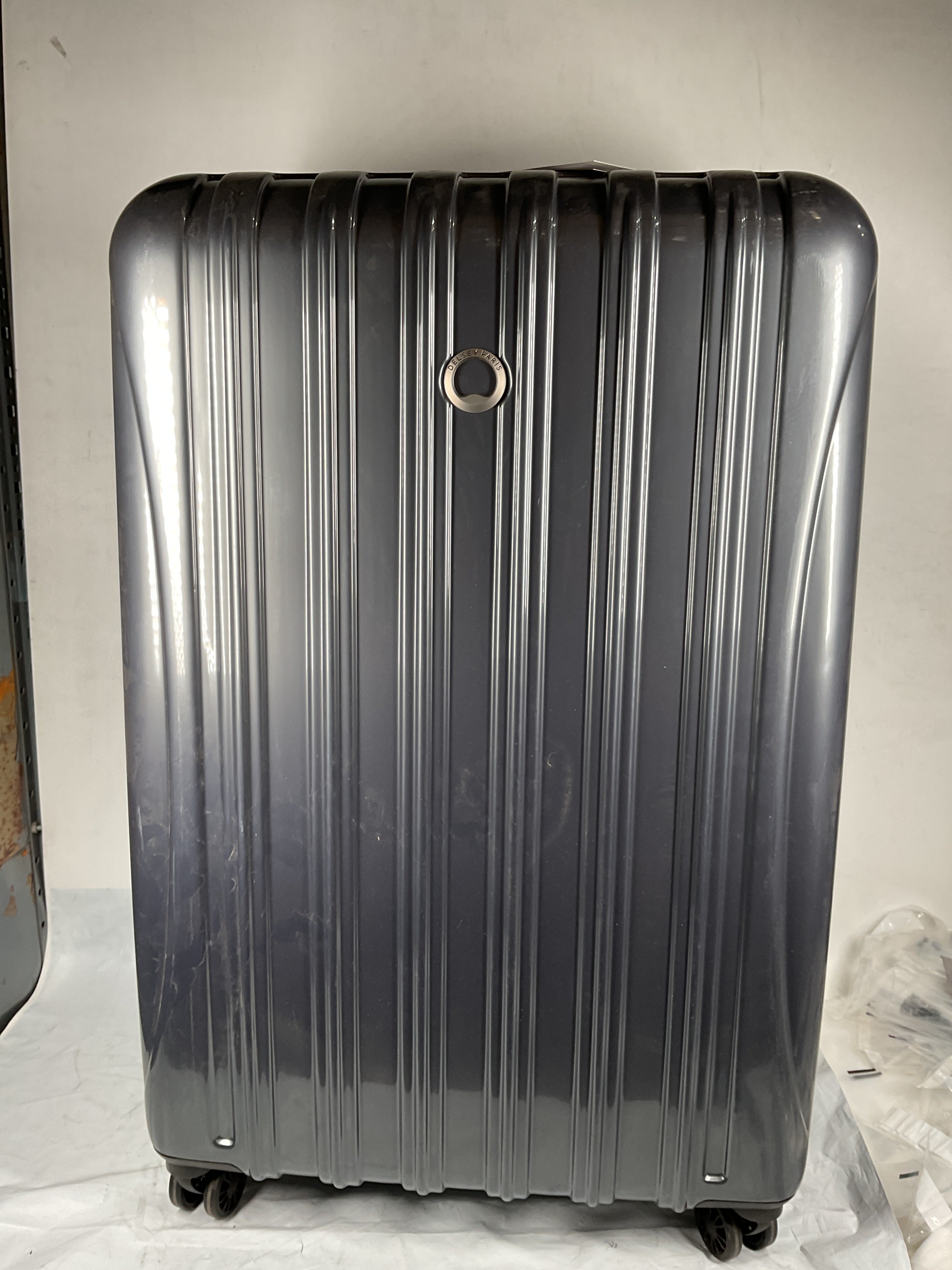 Delsey Luggage Helium Aero 29 Inch Expandable Spinner Trolley ( Titanium , One size ) Titanium One Size U15