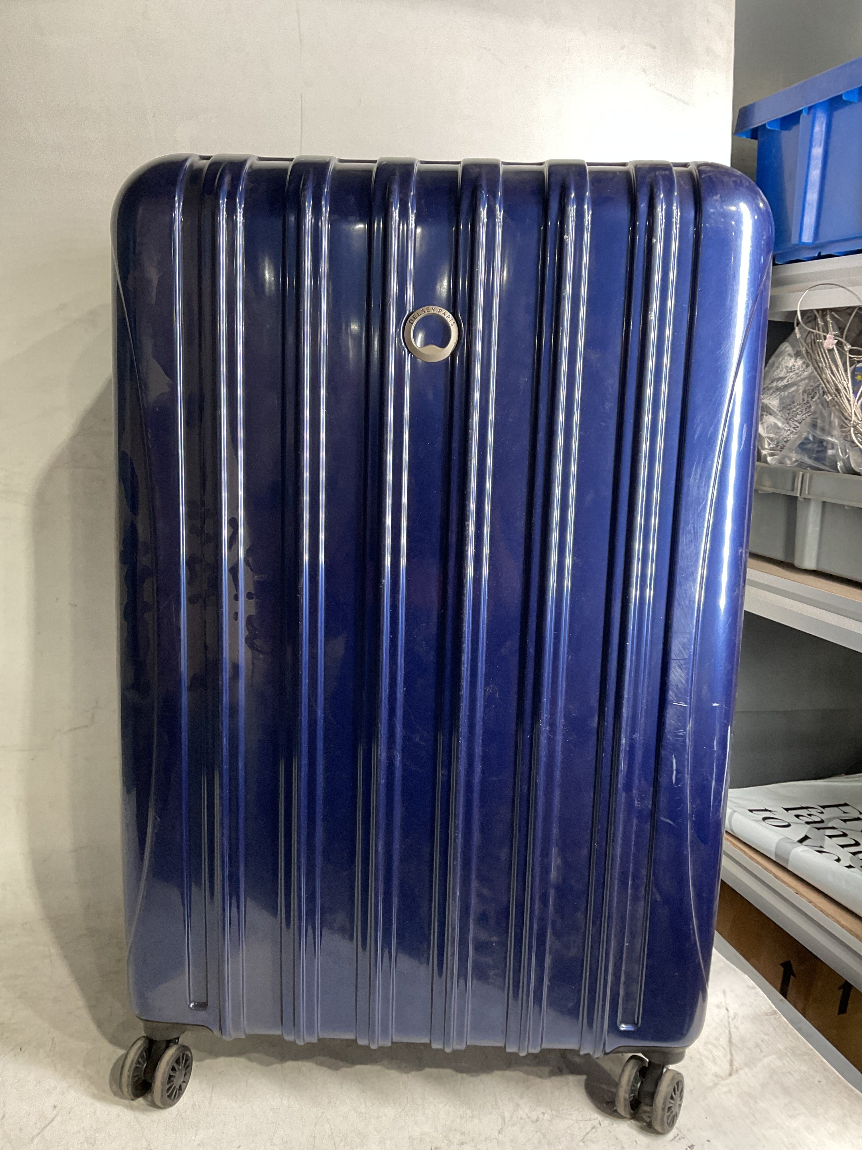DELSEY Paris Helium Aero Hardside Expandable Luggage with Spinner Wheels ( Blue Cobalt , 3-Piece Set (21/25/29) ) Blue Cobalt 3 Piece Set 21 25 29 U3
