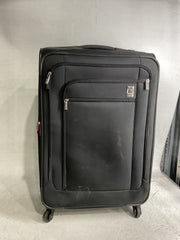 Delsey Luggage Helium Sky 25 Inch Expandable Spinner Suiter Trolley ( Black , One size ) Black One Size U1