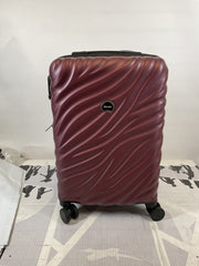 Delsey Alexis Lightweight Luggage, 4-Wheel Spinners Hardshell Suitcase, Expandable with TSA Lock ( Burgundy , Carry-On 21-Inch ) Burgundy Carry On 21 Inch U11