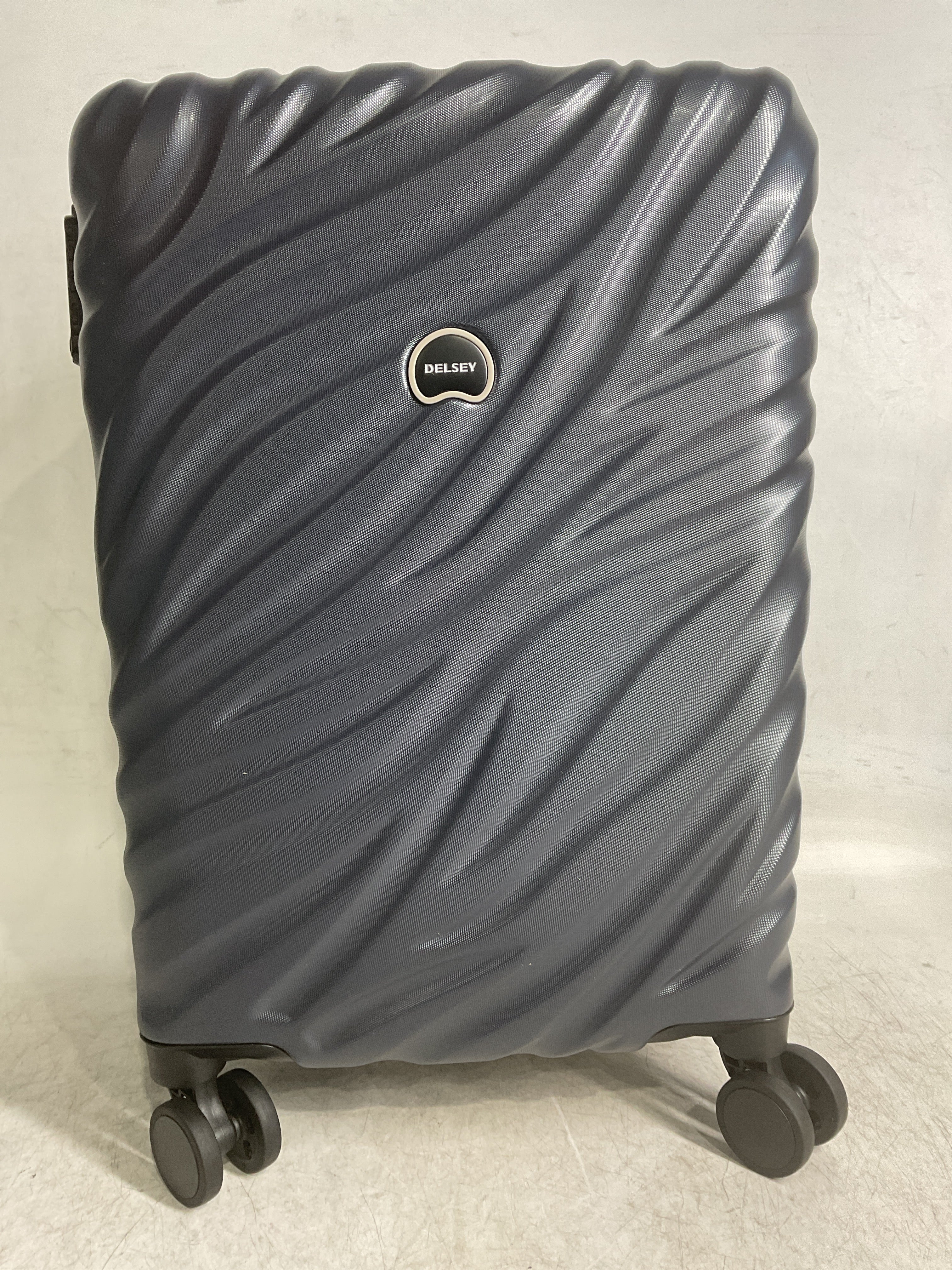 Delsey Alexis Lightweight Luggage, 4-Wheel Spinners Hardshell Suitcase, Expandable with TSA Lock  ( Navy , Carry-On 21-Inch ) Navy Carry On 21 Inch U5