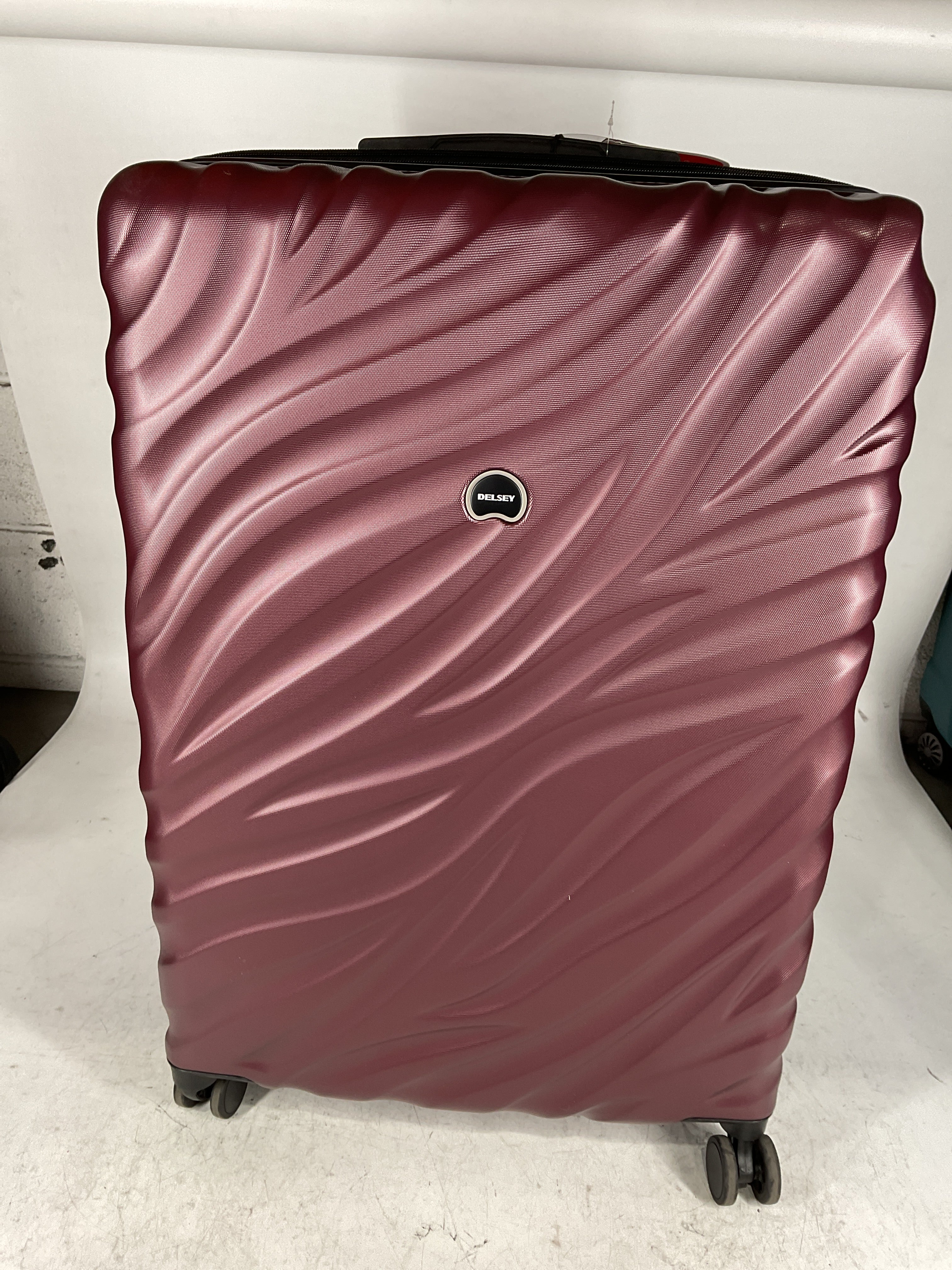 Delsey Alexis Lightweight Luggage Double Wheel Hardshell Suitcases, Expandable Spinner Suitcase U4