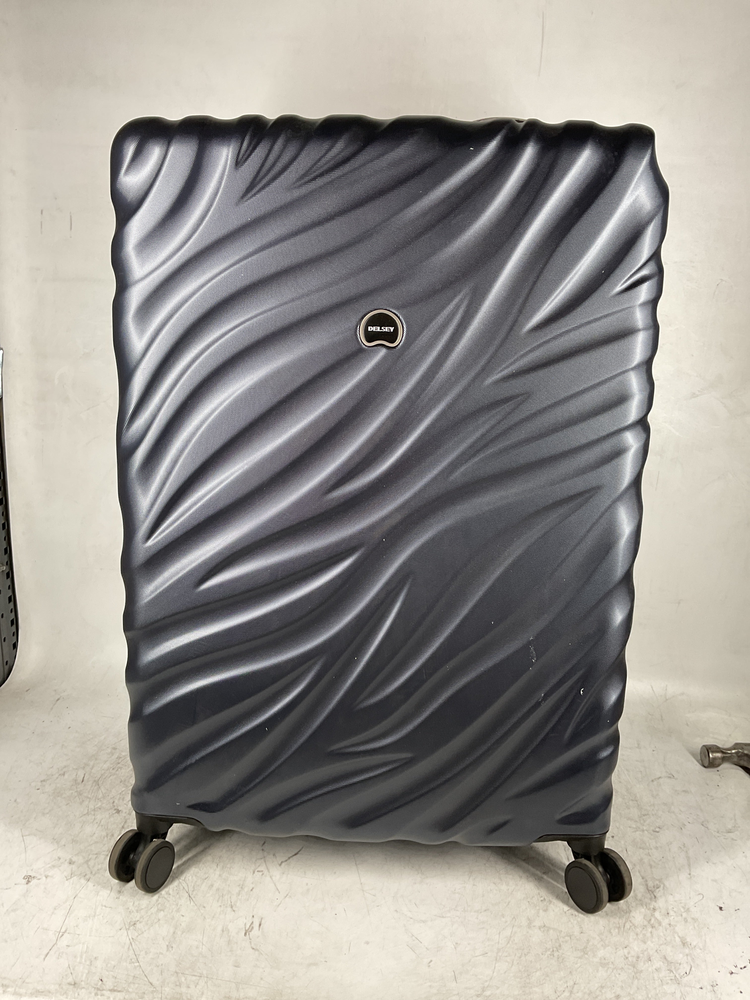 Delsey Alexis Lightweight Luggage, 4-Wheel Spinners Hardshell Suitcase, Expandable with TSA Lock  ( Navy , 3-piece Set (21"/25"/29") ) Navy 3 Piece Set 21 25 29 U7