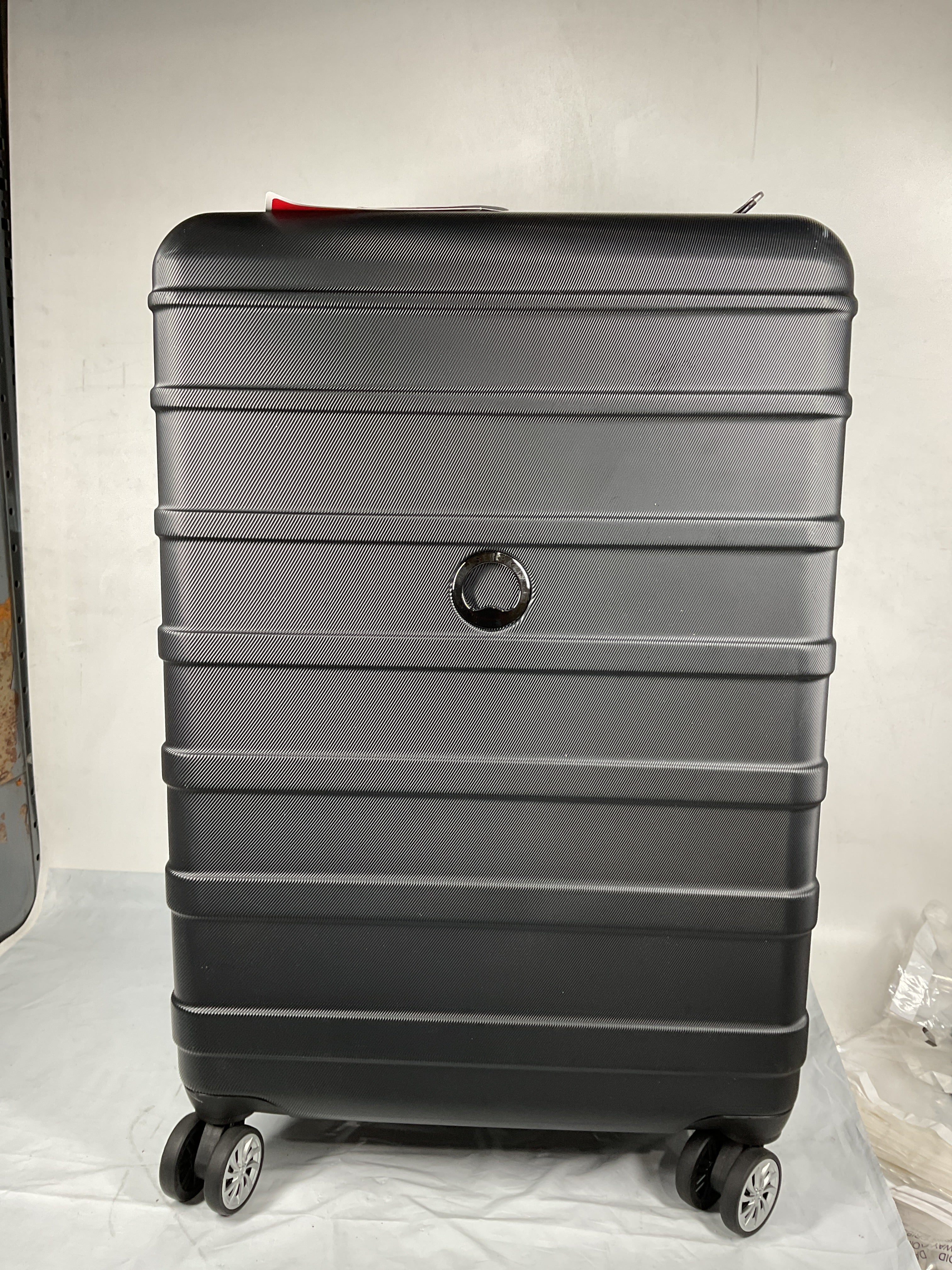 DELSEY Paris Margot Hardside Spinner Luggage Collection ( Black , Checked Medium 24 Inch ) Black Checked Medium 24 Inch U19