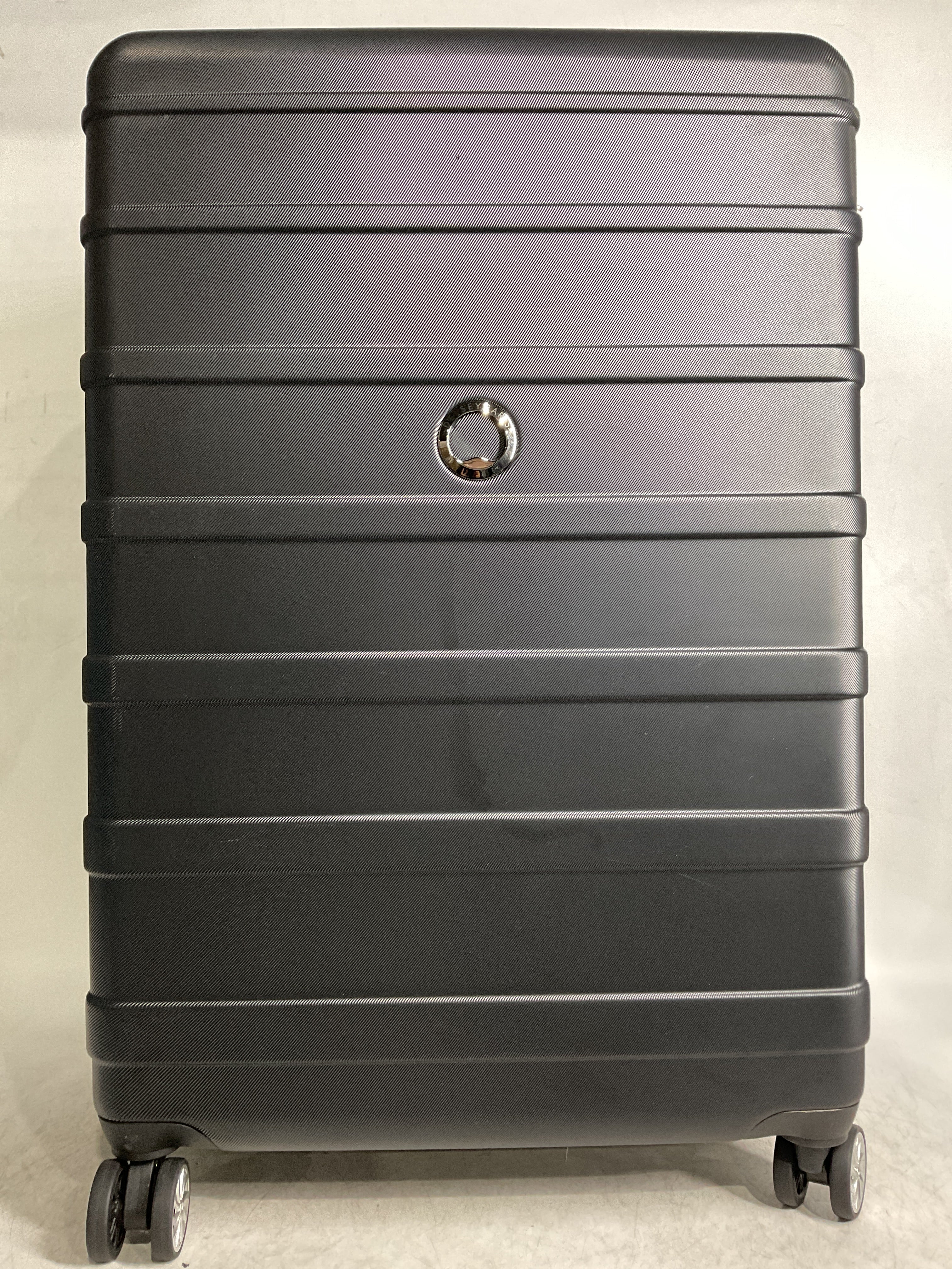 DELSEY Paris Margot Hardside Spinner Luggage Collection ( Black , Checked Large 28 Inch ) Black Checked Large 28 Inch U15