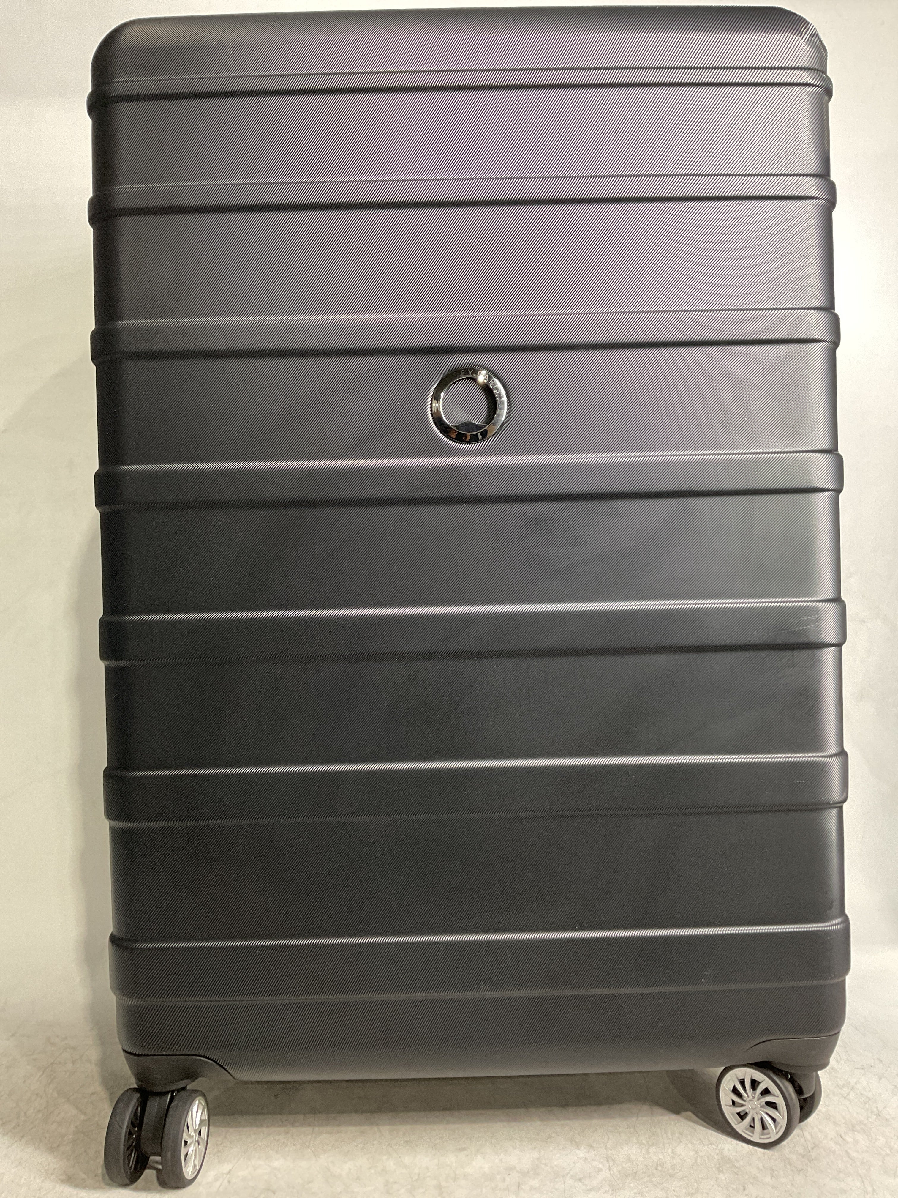 DELSEY Paris Margot Hardside Spinner Luggage Collection ( Black , Checked Large 28 Inch ) Black Checked Large 28 Inch U18