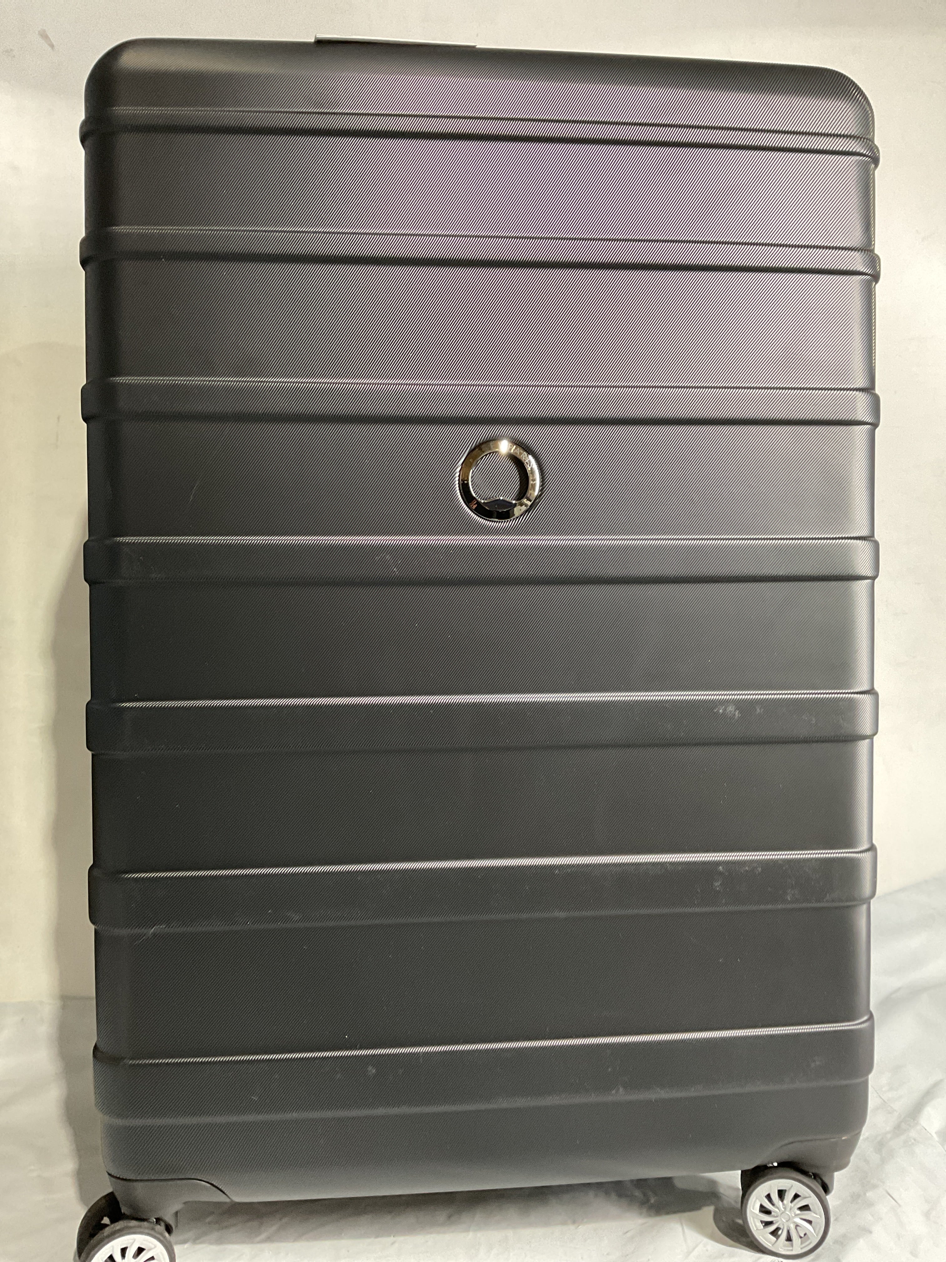 DELSEY Paris Margot Hardside Spinner Luggage Collection ( Black , Checked Large 28 Inch ) Black Checked Large 28 Inch U19