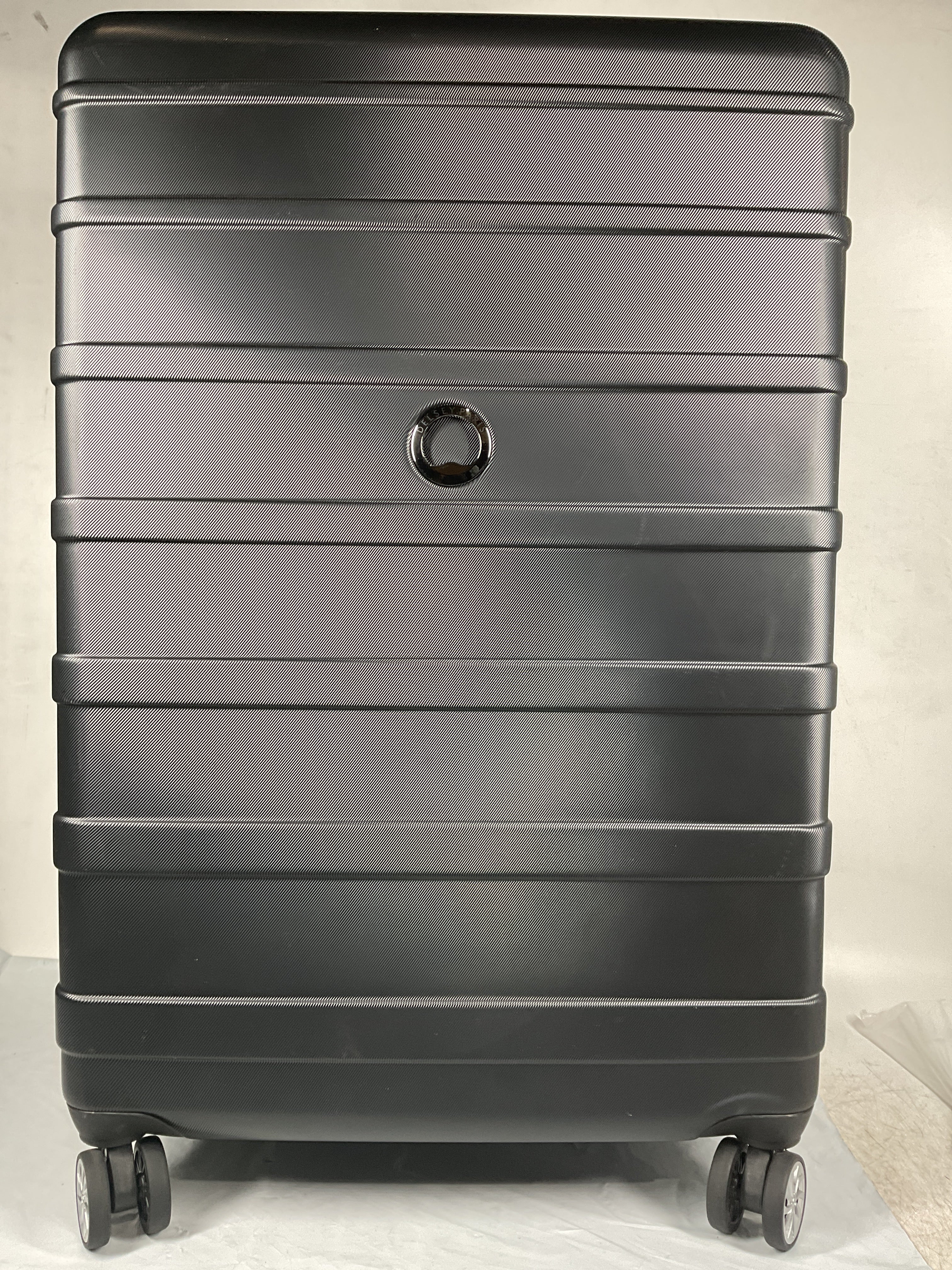 DELSEY Paris Margot Hardside Spinner Luggage Collection ( Black , Checked Large 28 Inch ) Black Checked Large 28 Inch U24