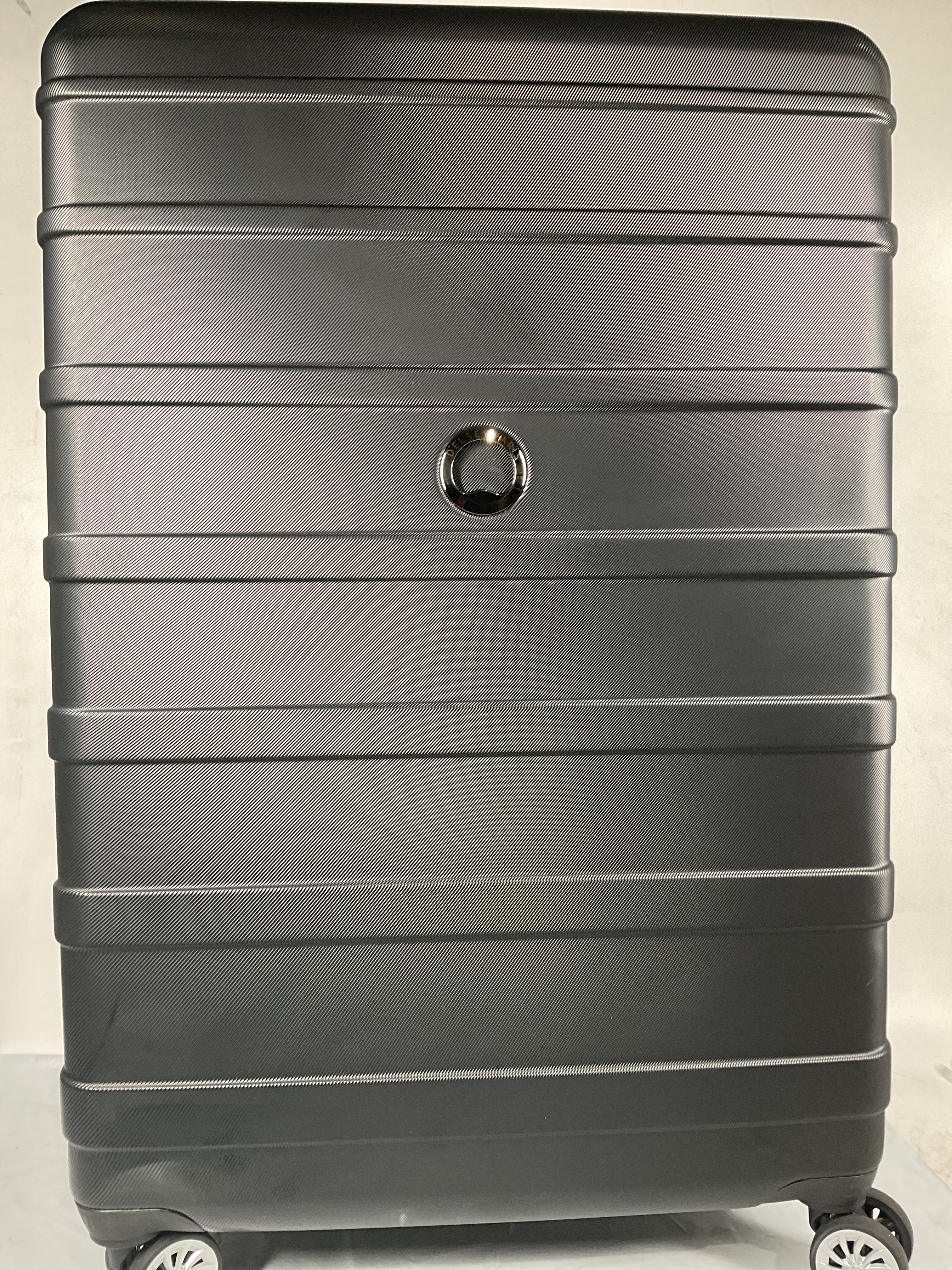 DELSEY Paris Margot Hardside Spinner Luggage Collection ( Black , Checked Large 28 Inch ) Black Checked Large 28 Inch U25