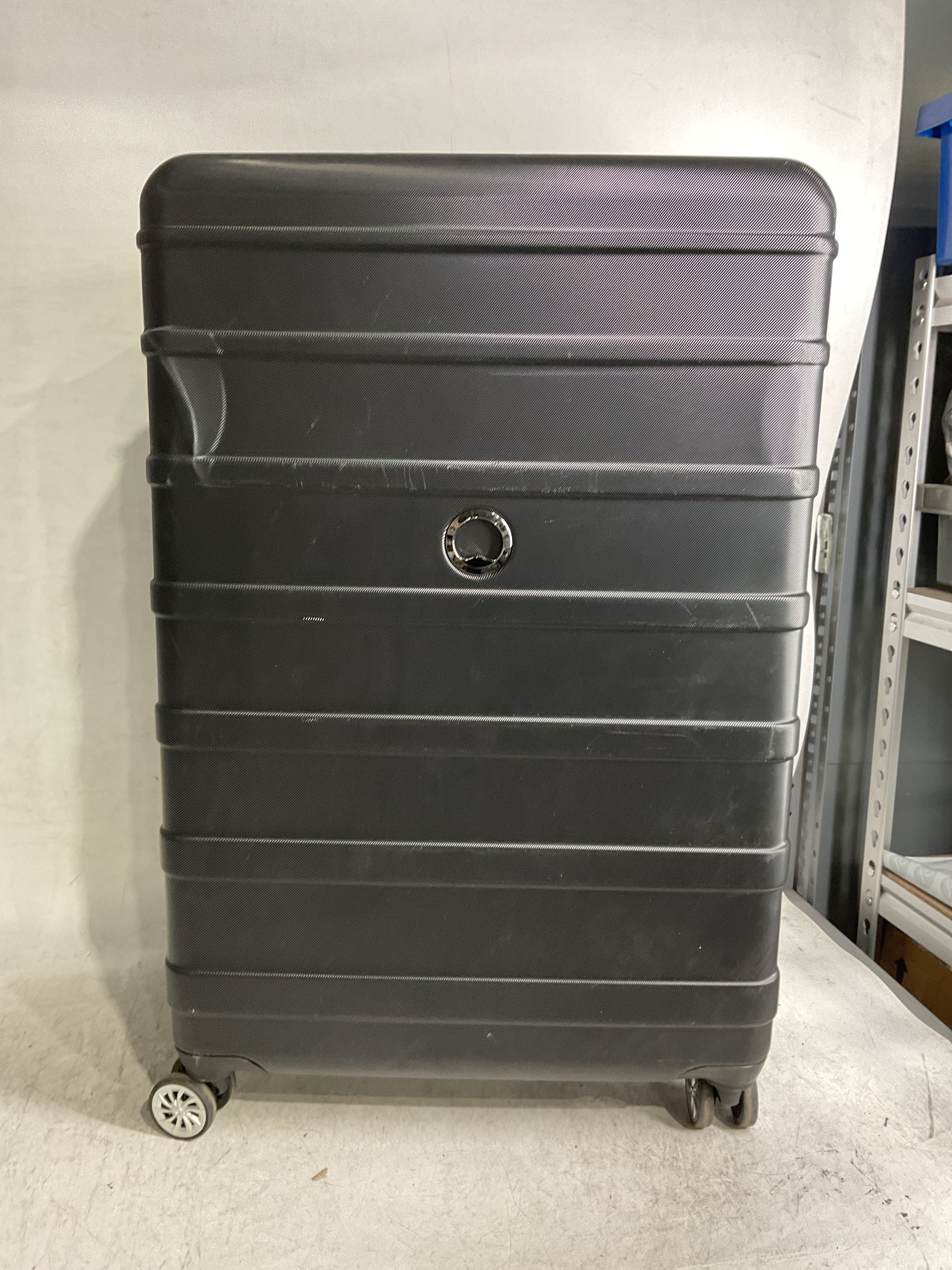 DELSEY Paris Margot Hardside Spinner Luggage Collection ( Black , Checked Large 28 Inch ) Black Checked Large 28 Inch U7
