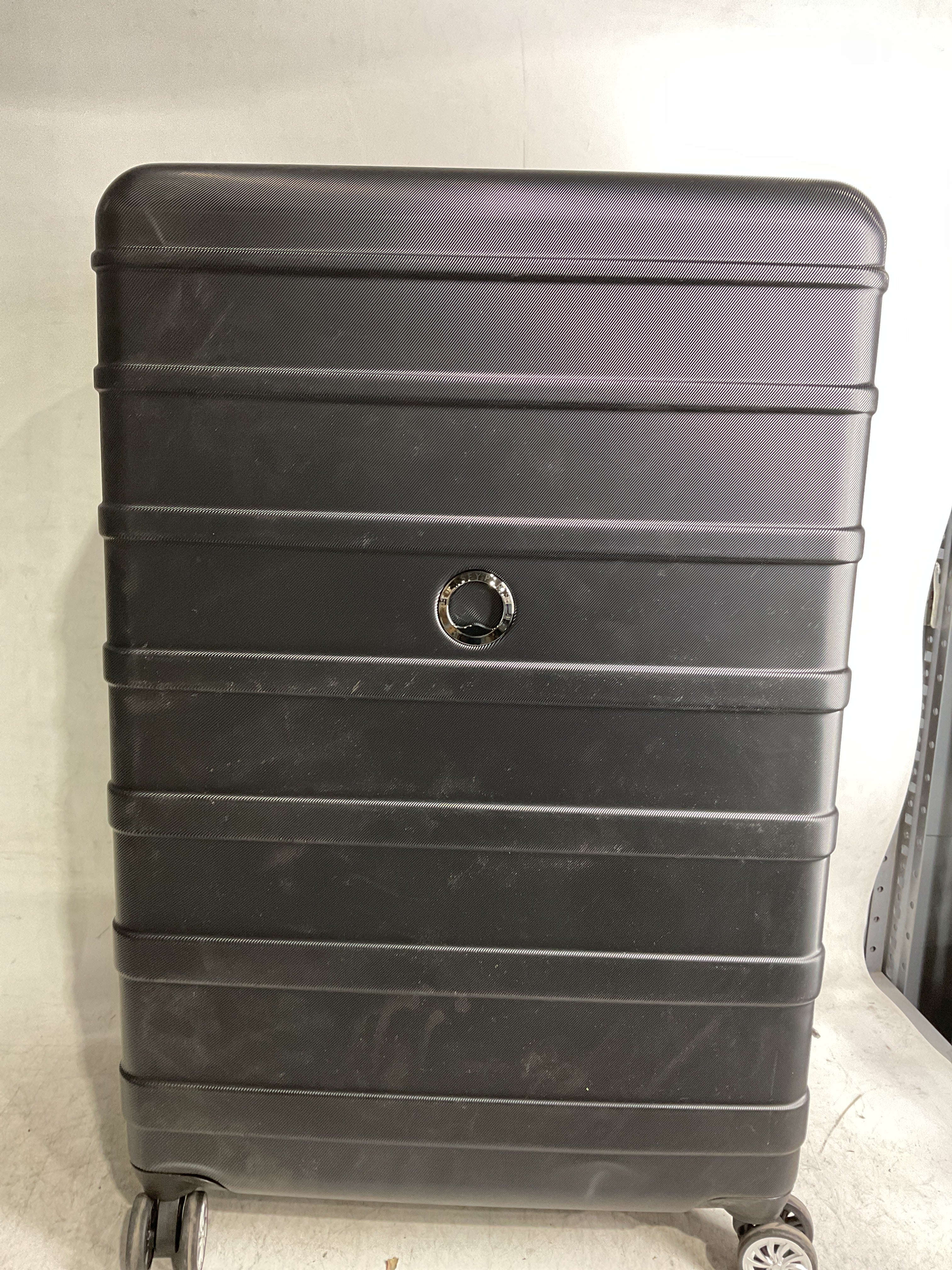 DELSEY Paris Margot Hardside Spinner Luggage Collection ( Black , Checked Large 28 Inch ) Black Checked Large 28 Inch U8