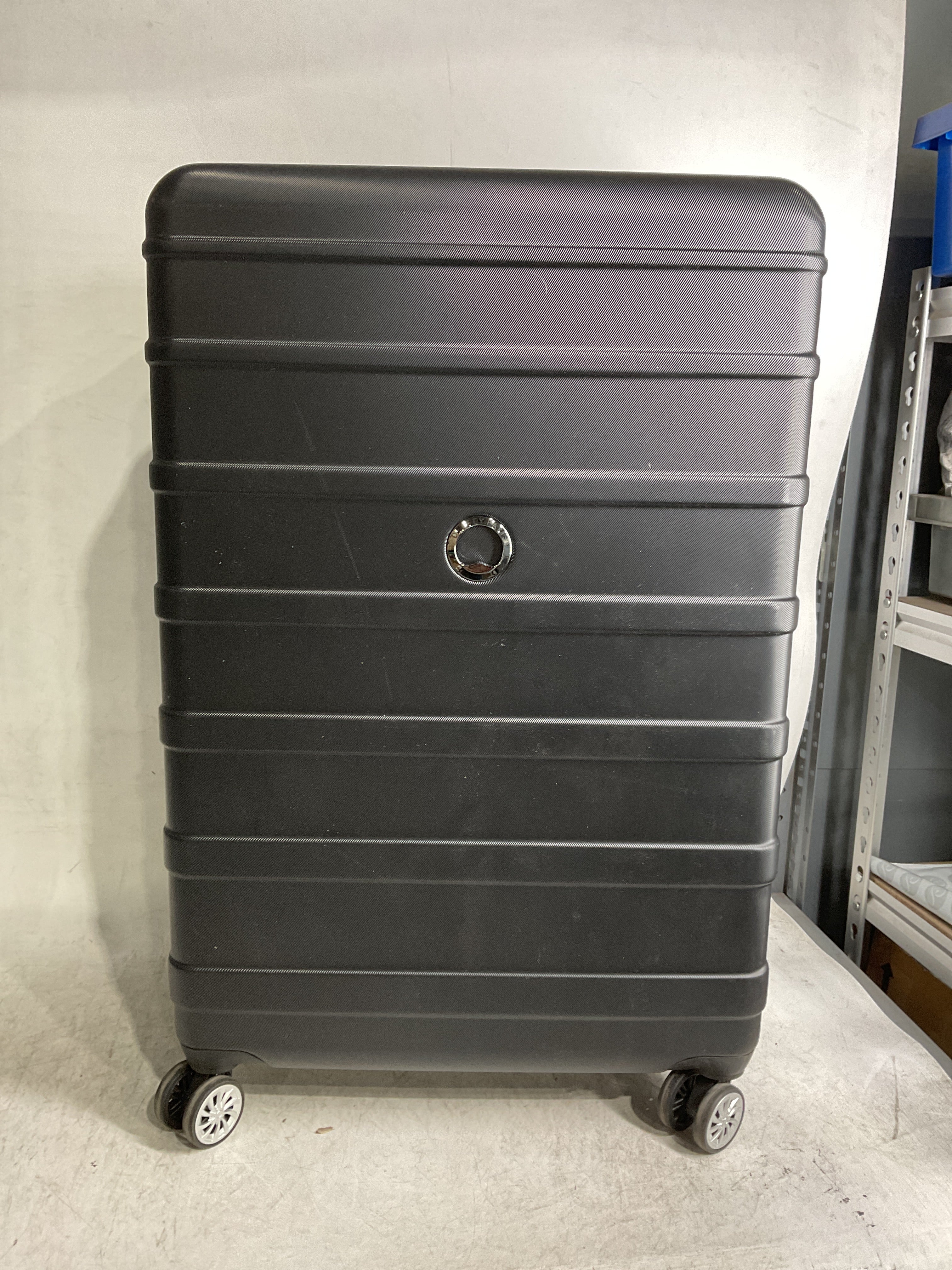 DELSEY Paris Margot Hardside Spinner Luggage Collection ( Black , Checked Large 28 Inch ) Black Checked Large 28 Inch U9