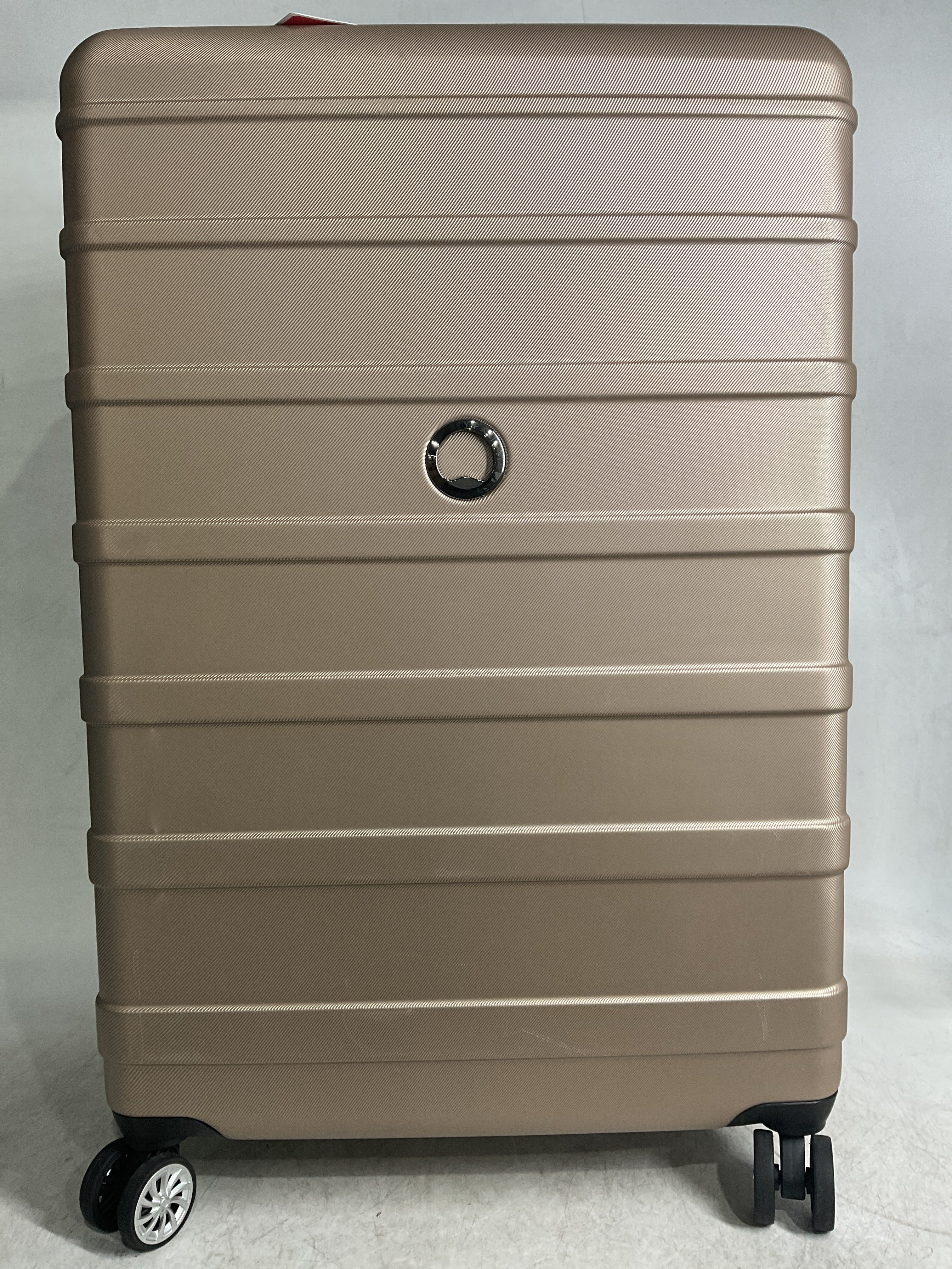 DELSEY Paris Margot Hardside Spinner Luggage Collection ( Gold , Checked Large 28 Inch ) Gold Checked Large 28 Inch U11