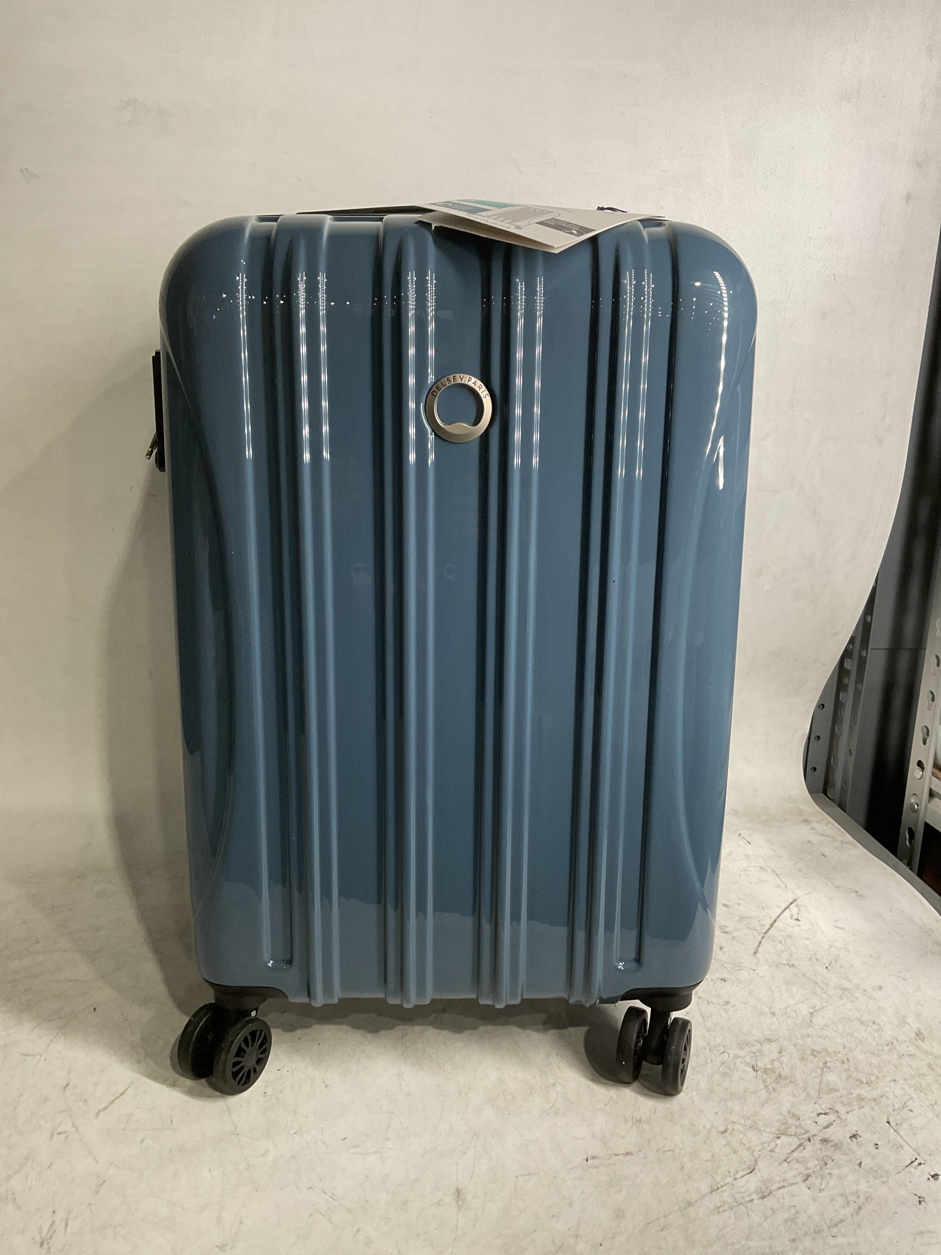 DELSEY Paris Helium Aero Hardside Expandable Luggage with Spinner Wheels ( Orion Blue , Carry-On 21 Inch ) Orion Blue Carry On 21 Inch U1