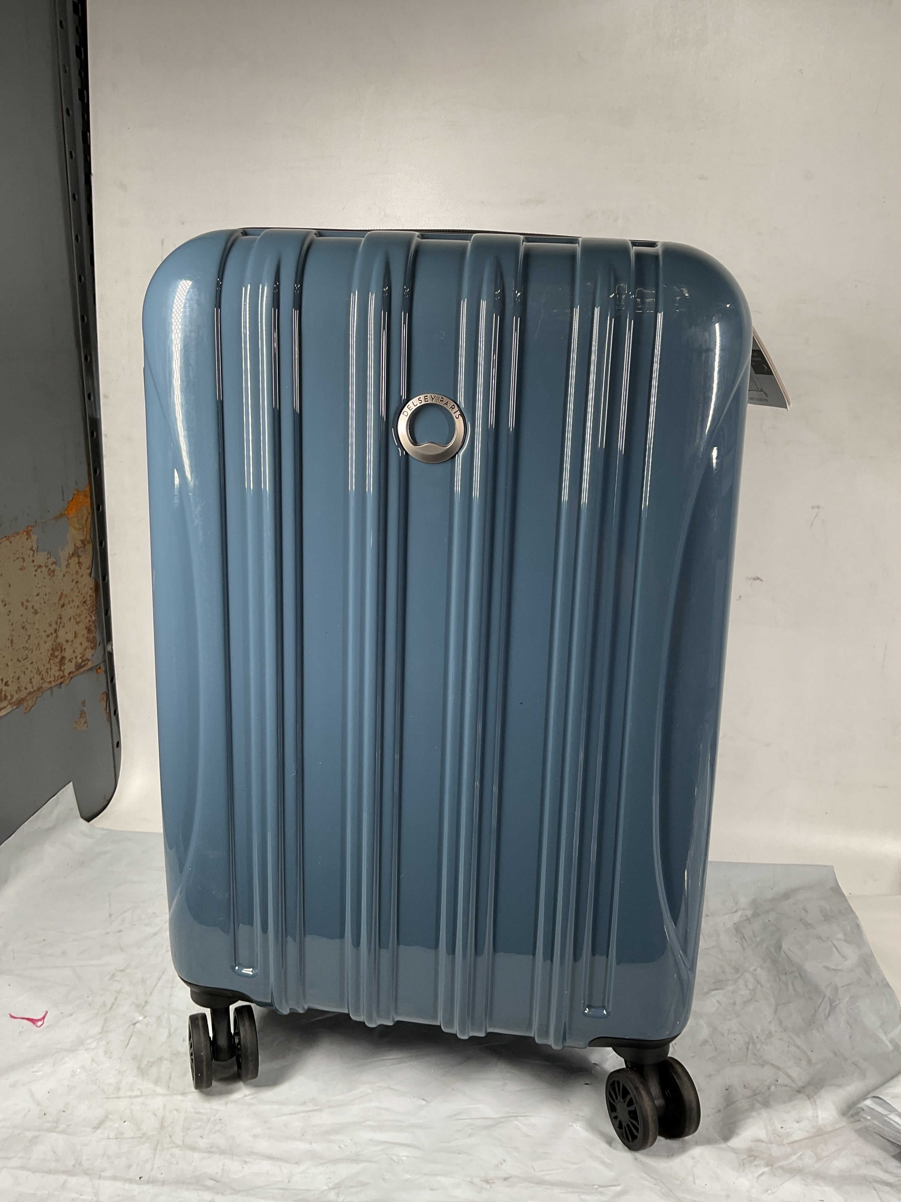 DELSEY Paris Helium Aero Hardside Expandable Luggage with Spinner Wheels ( Orion Blue , Carry-On 21 Inch ) Orion Blue Carry On 21 Inch U10