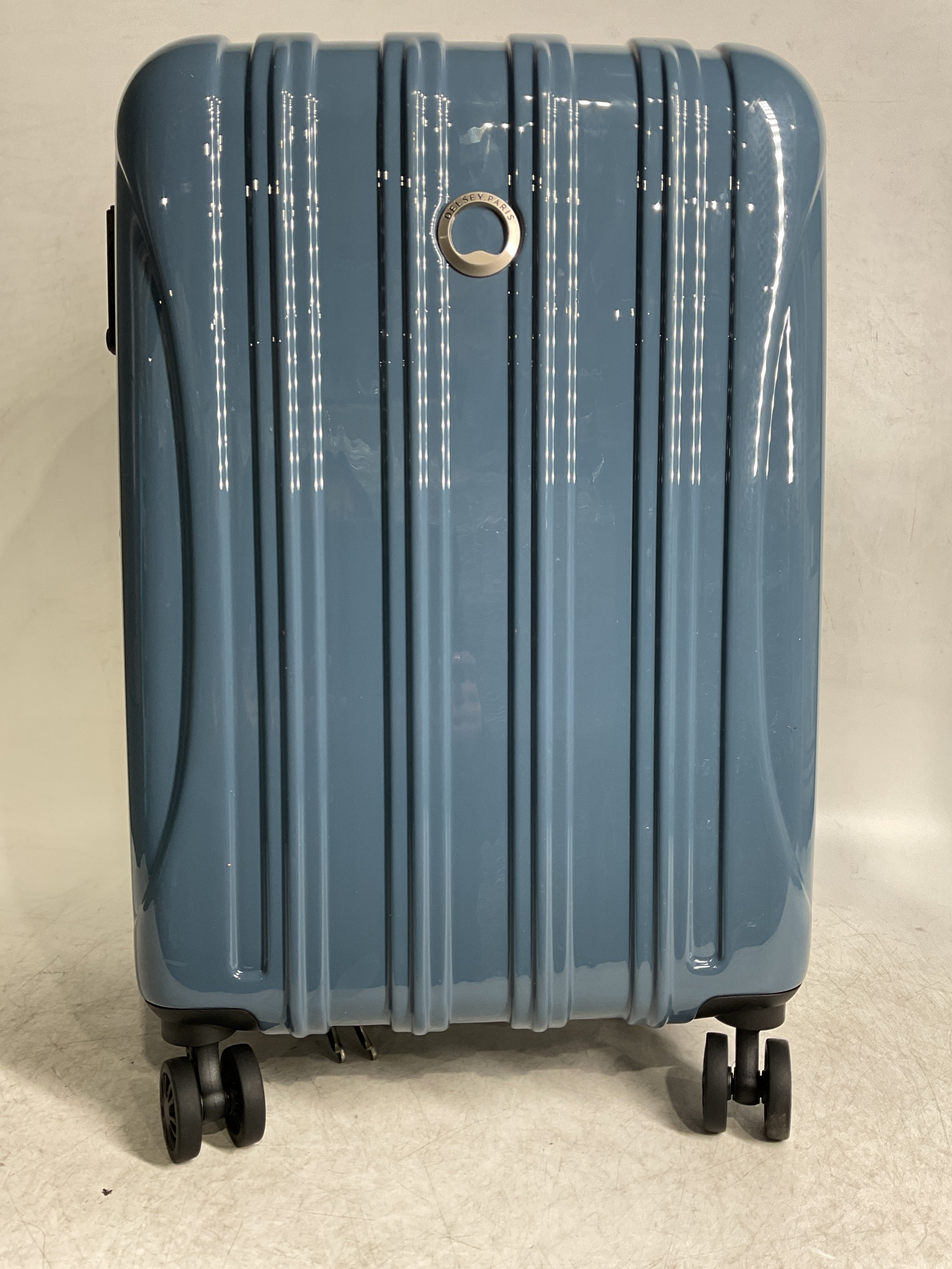 DELSEY Paris Helium Aero Hardside Expandable Luggage with Spinner Wheels ( Orion Blue , Carry-On 21 Inch ) Orion Blue Carry On 21 Inch U3